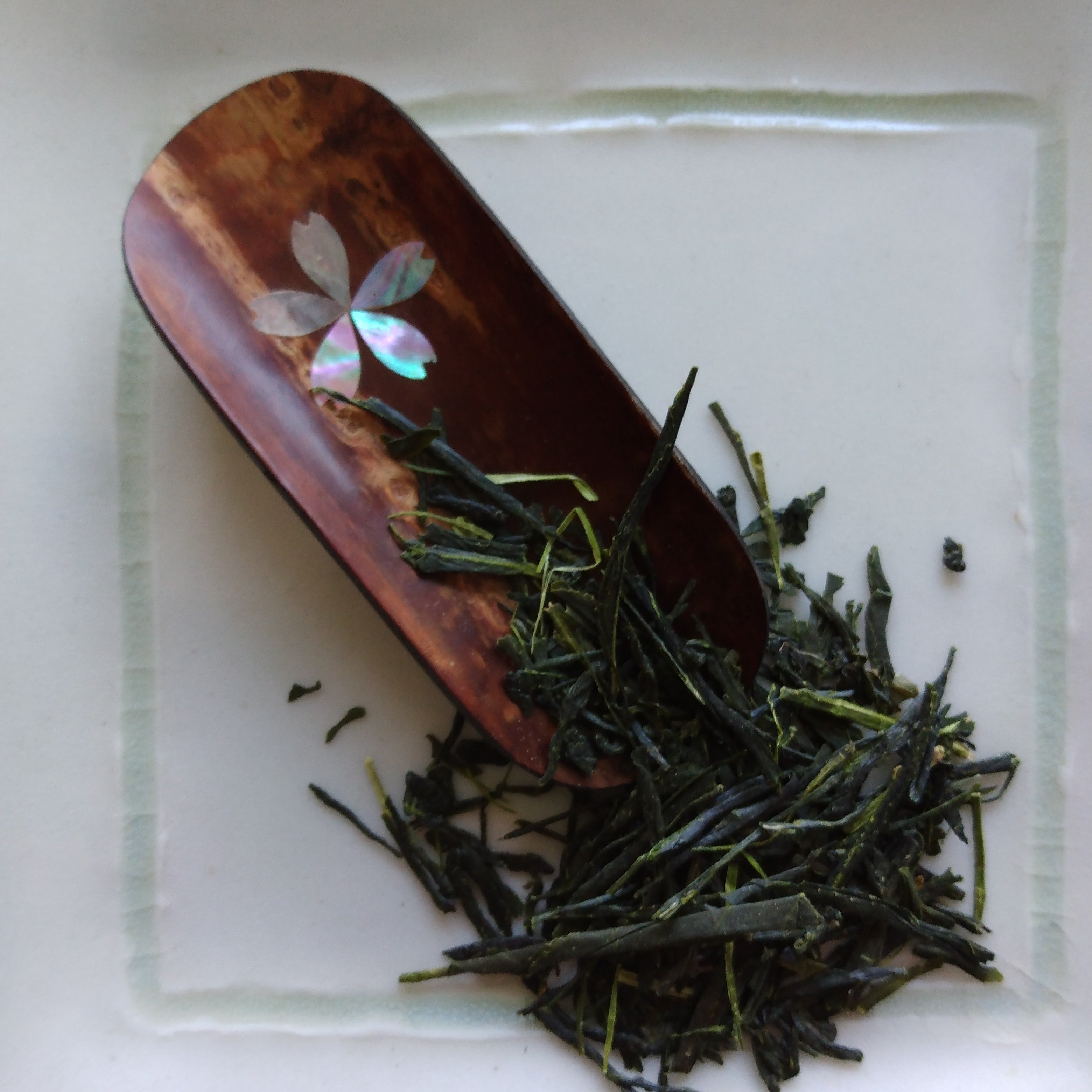 Cherry Bark Tea Scoop, Kabazaiku Chami; from Kakunodate, Akita Prefecture.