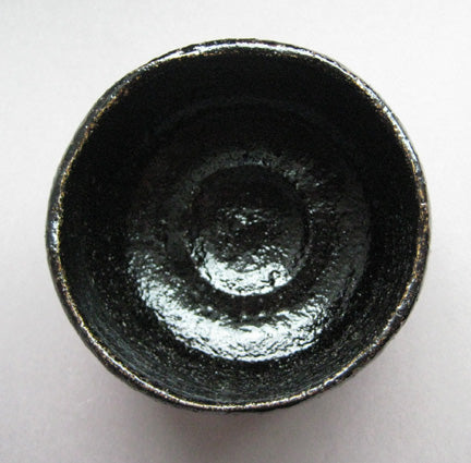 Tea Bowl, Matcha Chawan, Black Raku, George Gledhill