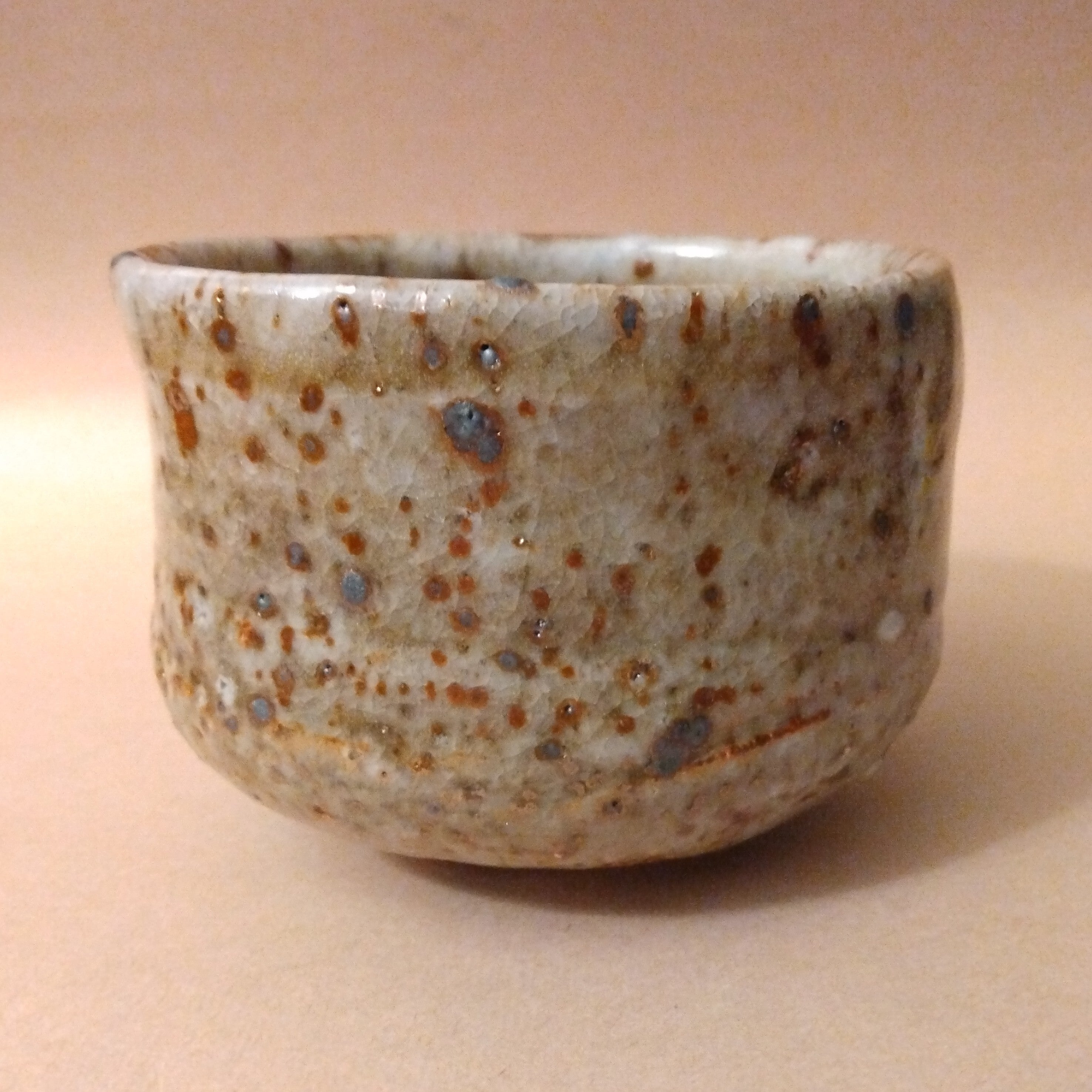 Shino Glaze Tea Bowl, Matcha Chawan by George Gledhill
