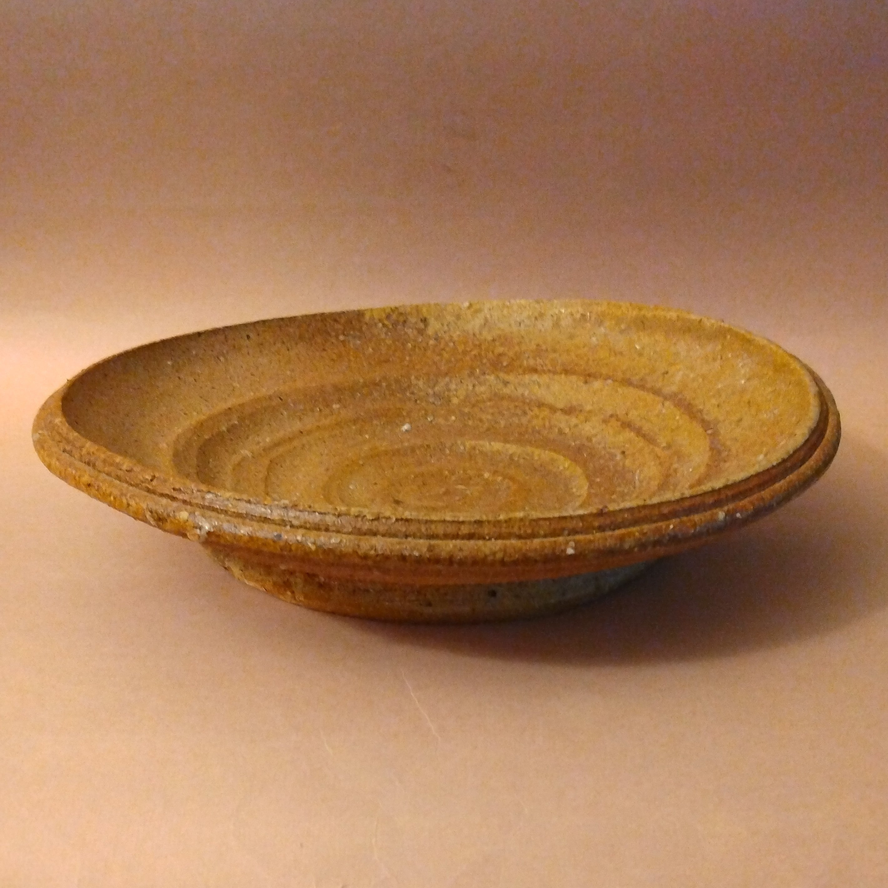 Wood-fired Plate with Ash Glaze, by George Gledhill