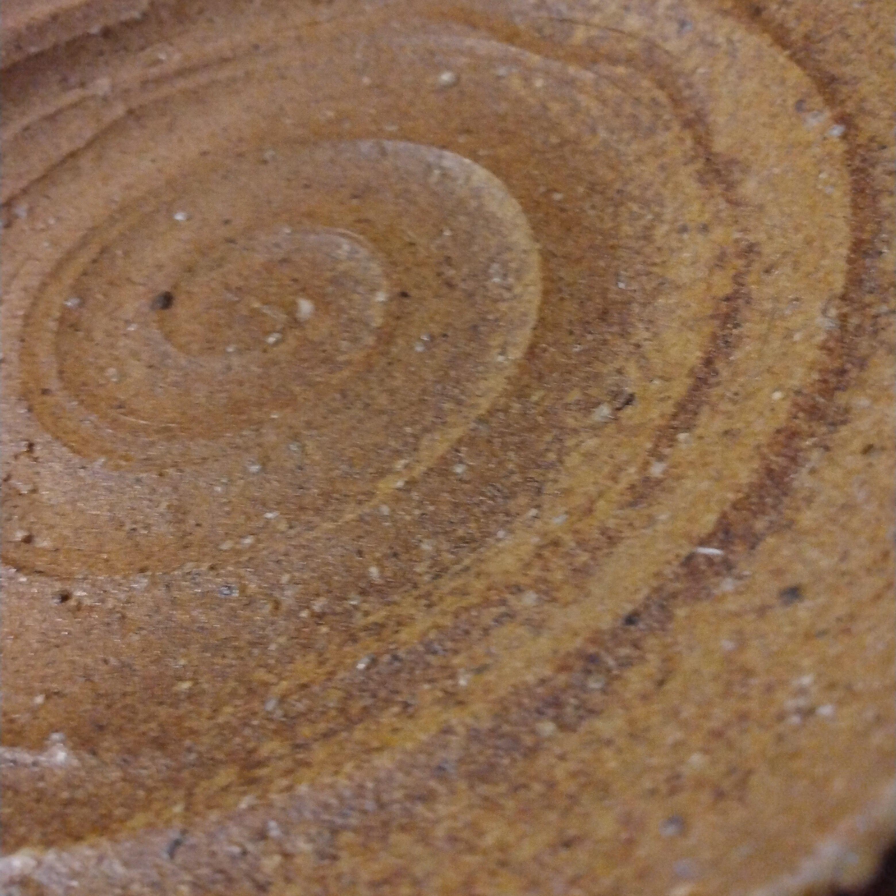 Wood-fired Plate with Ash Glaze, by George Gledhill