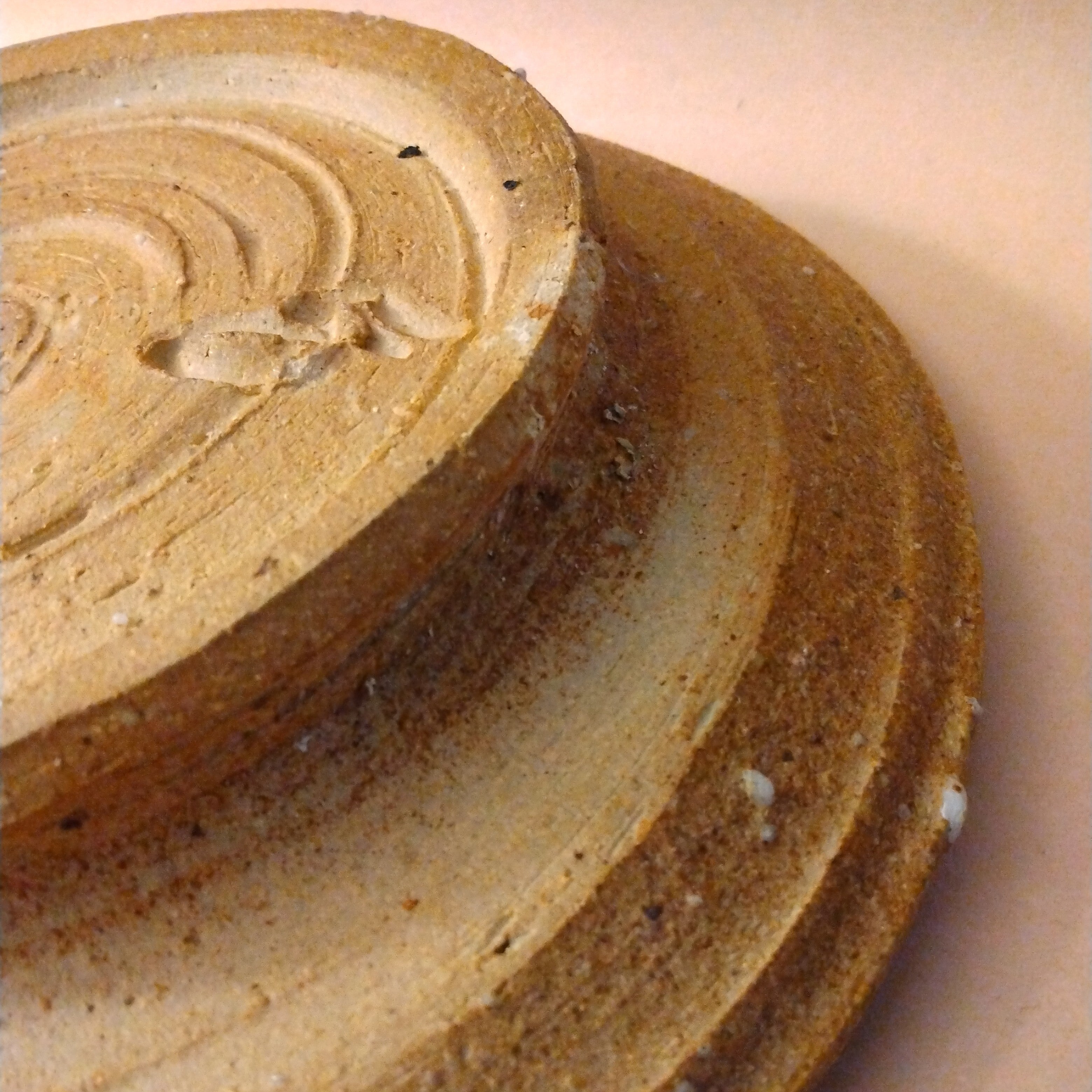 Wood-fired Plate with Ash Glaze, by George Gledhill