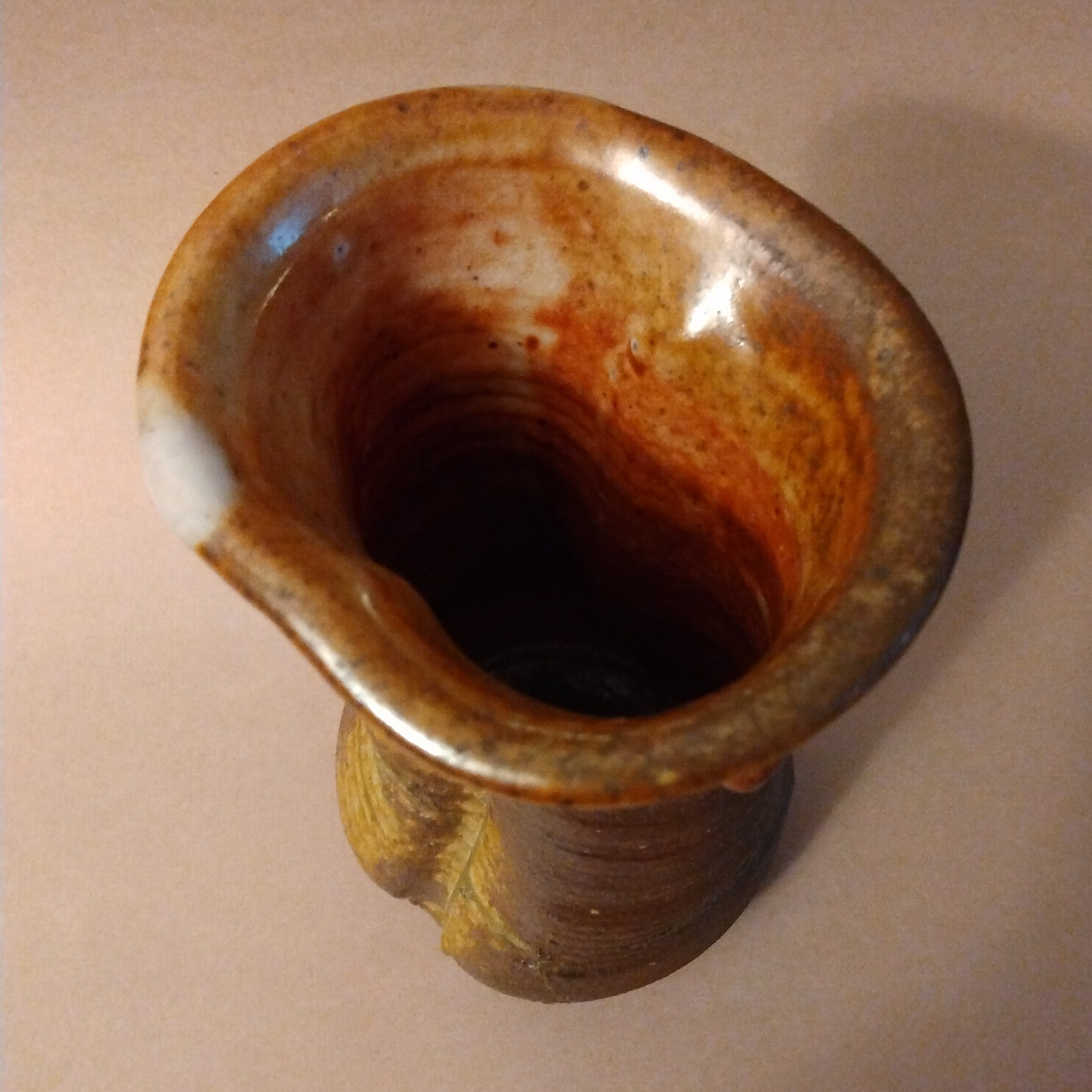 Wood-fired Vase with Ash Glaze, by George Gledhill