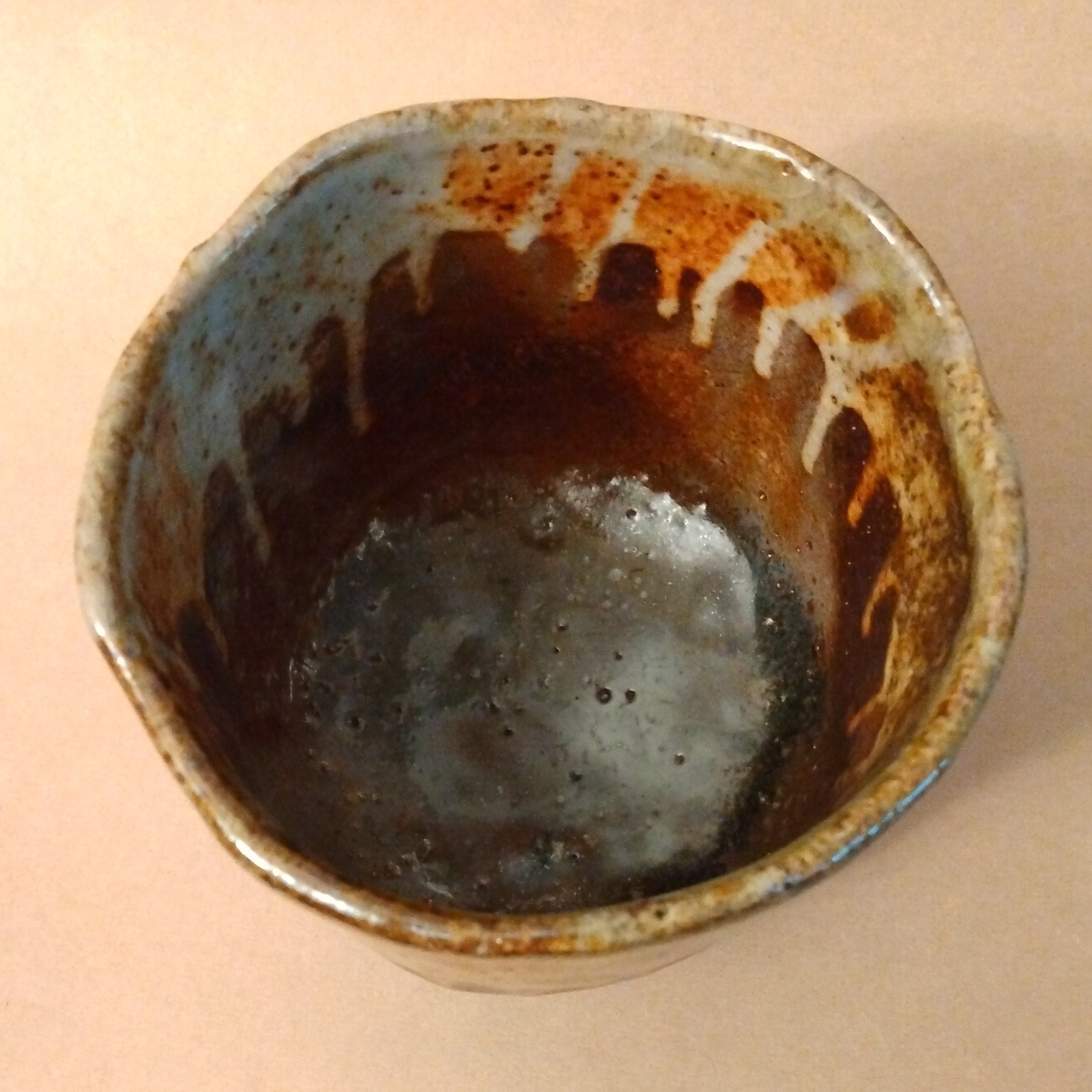 Tsutsu-gata (Cylinder-shaped) Tea Bowl, Matcha Chawan, by George Gledhill