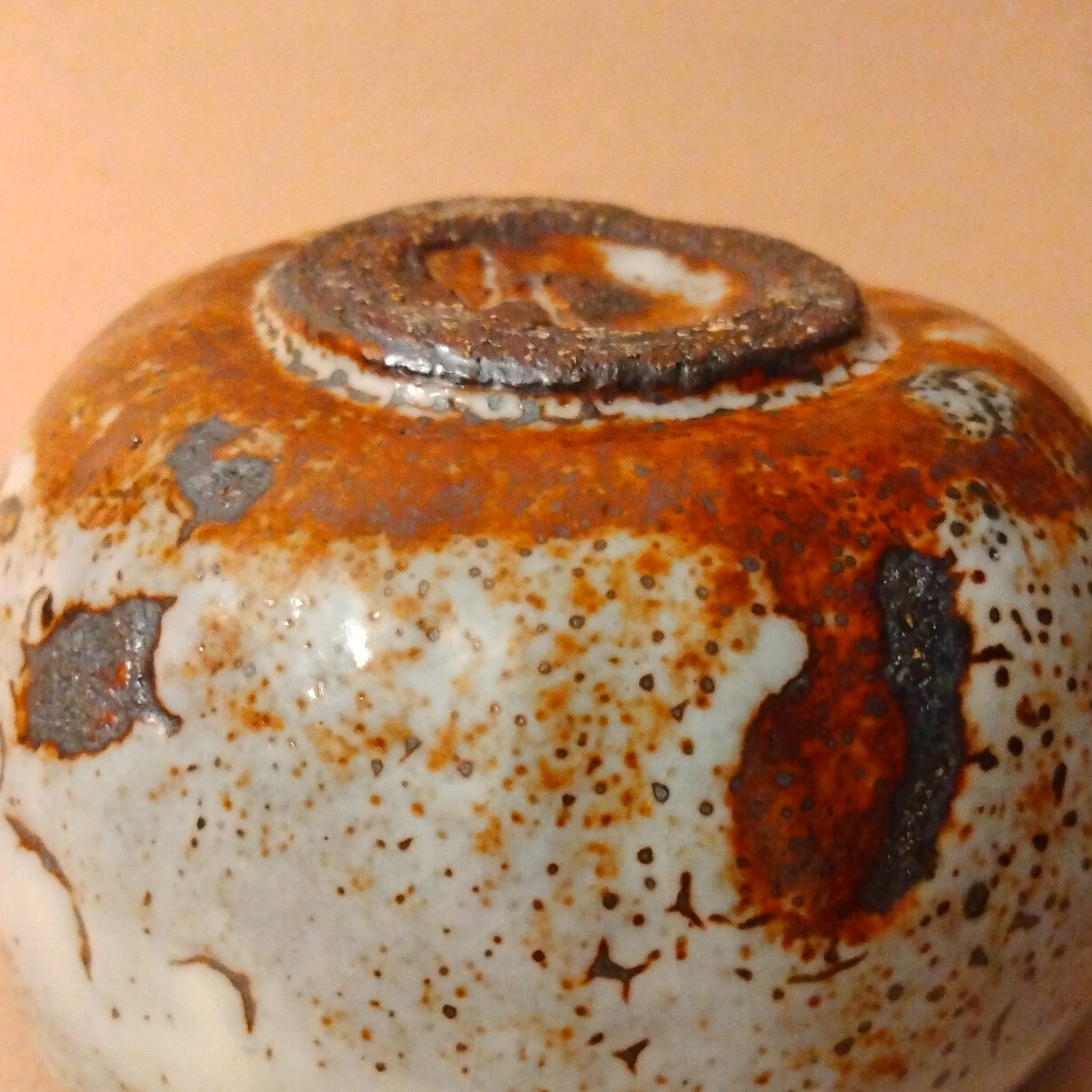 Shino Glaze Tea Bowl, Matcha Chawan by George Gledhill