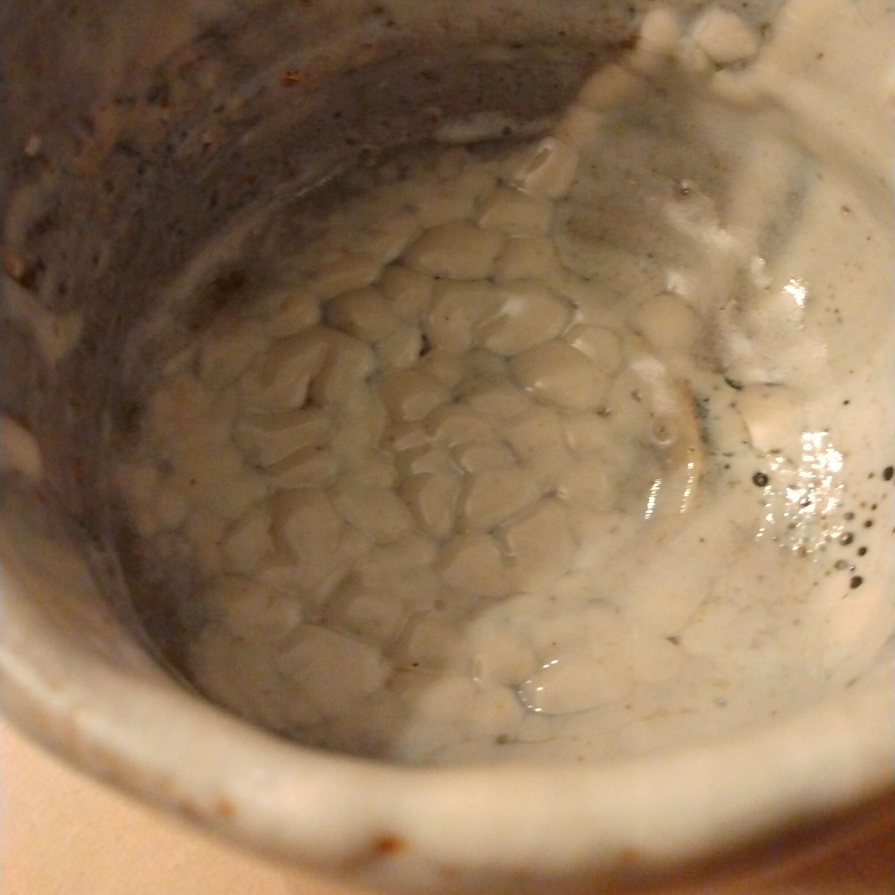 Shino Glaze Tea Bowl, Matcha Chawan by George Gledhill