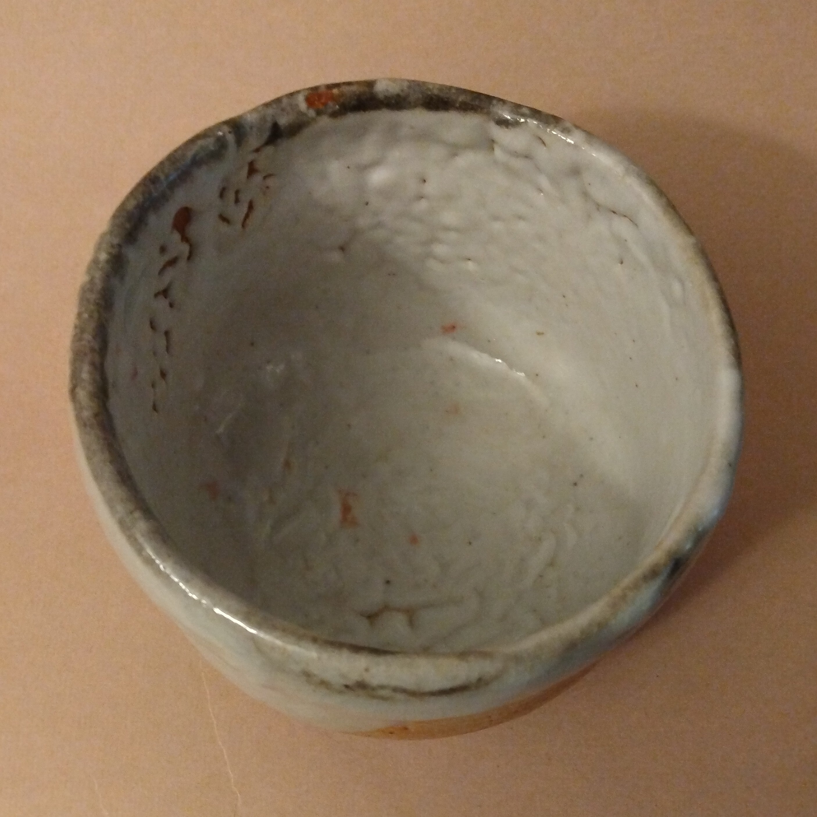Shino Glaze Tea Bowl, Matcha Chawan by George Gledhill