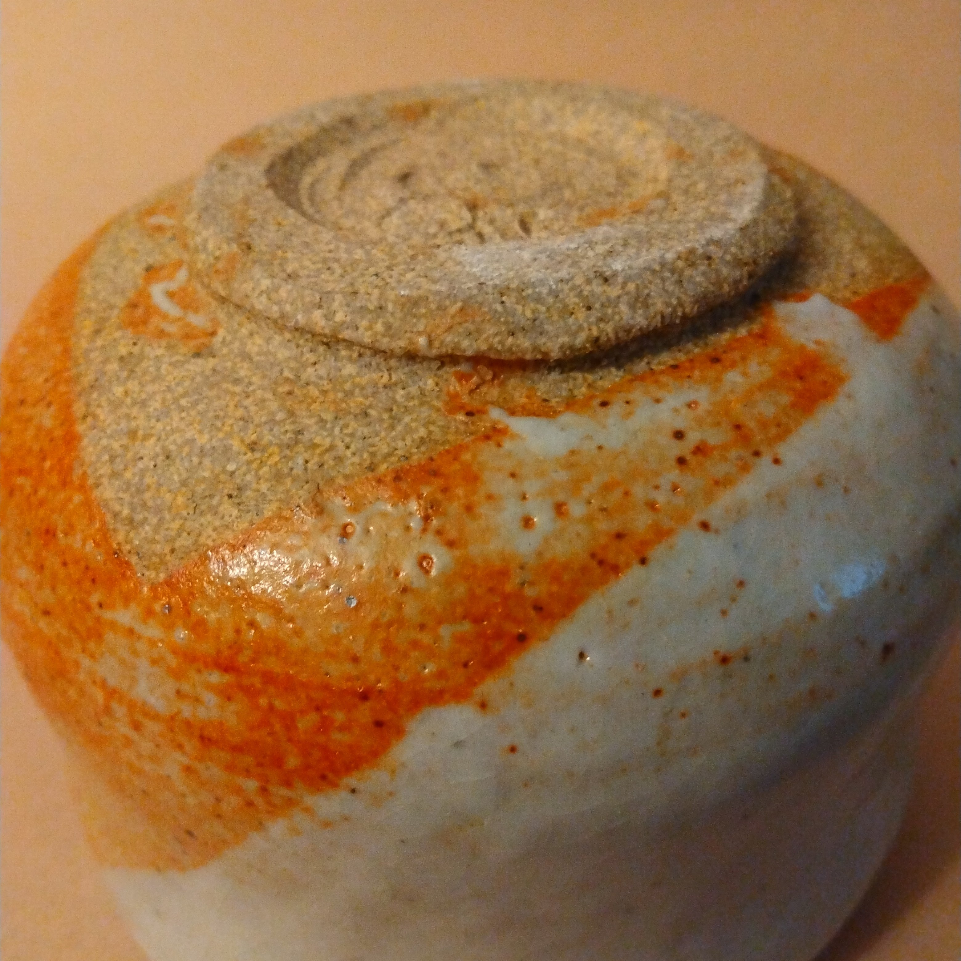 Shino Glaze Tea Bowl, Matcha Chawan by George Gledhill