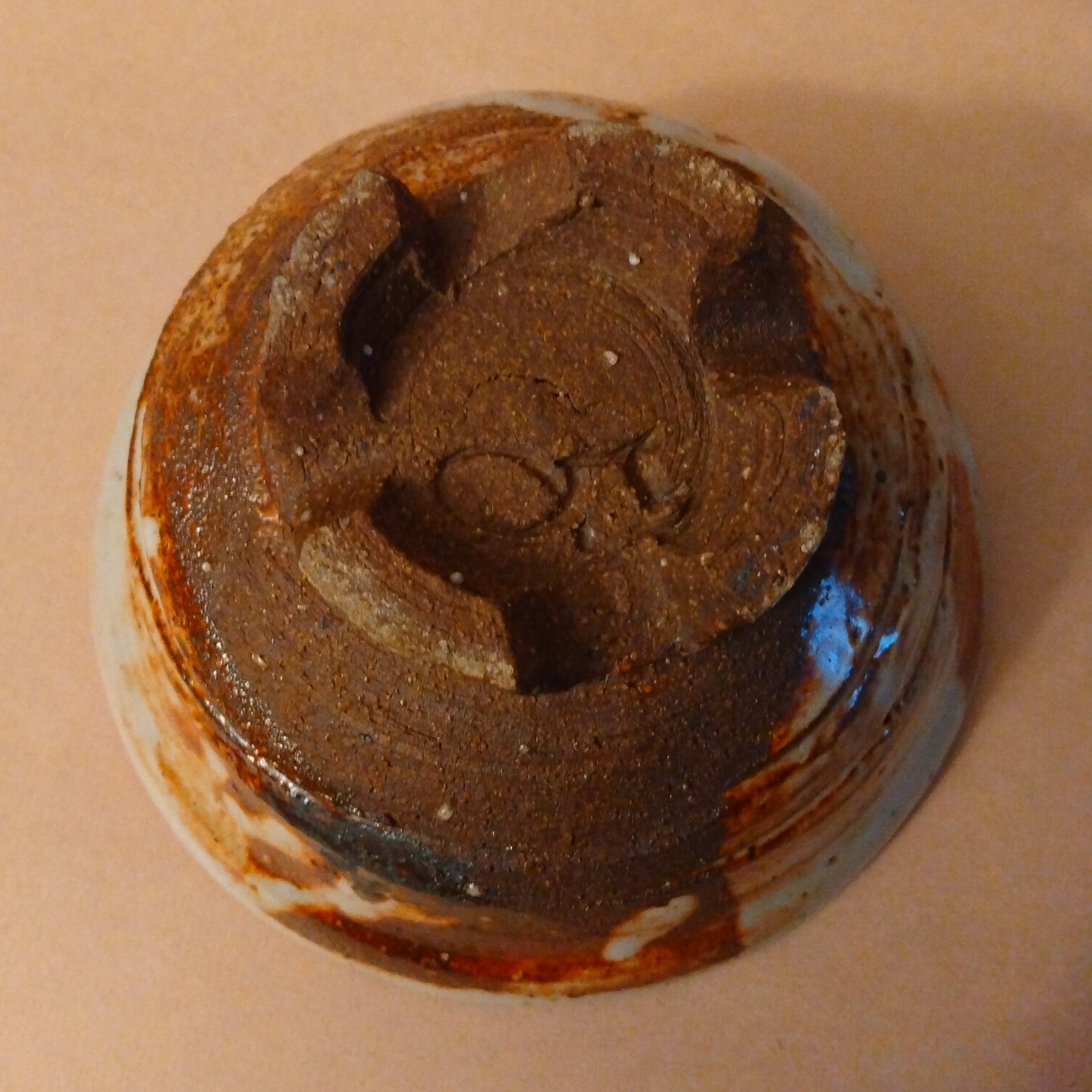 Wood-fired Shino Glaze Bowl, by George Gledhill