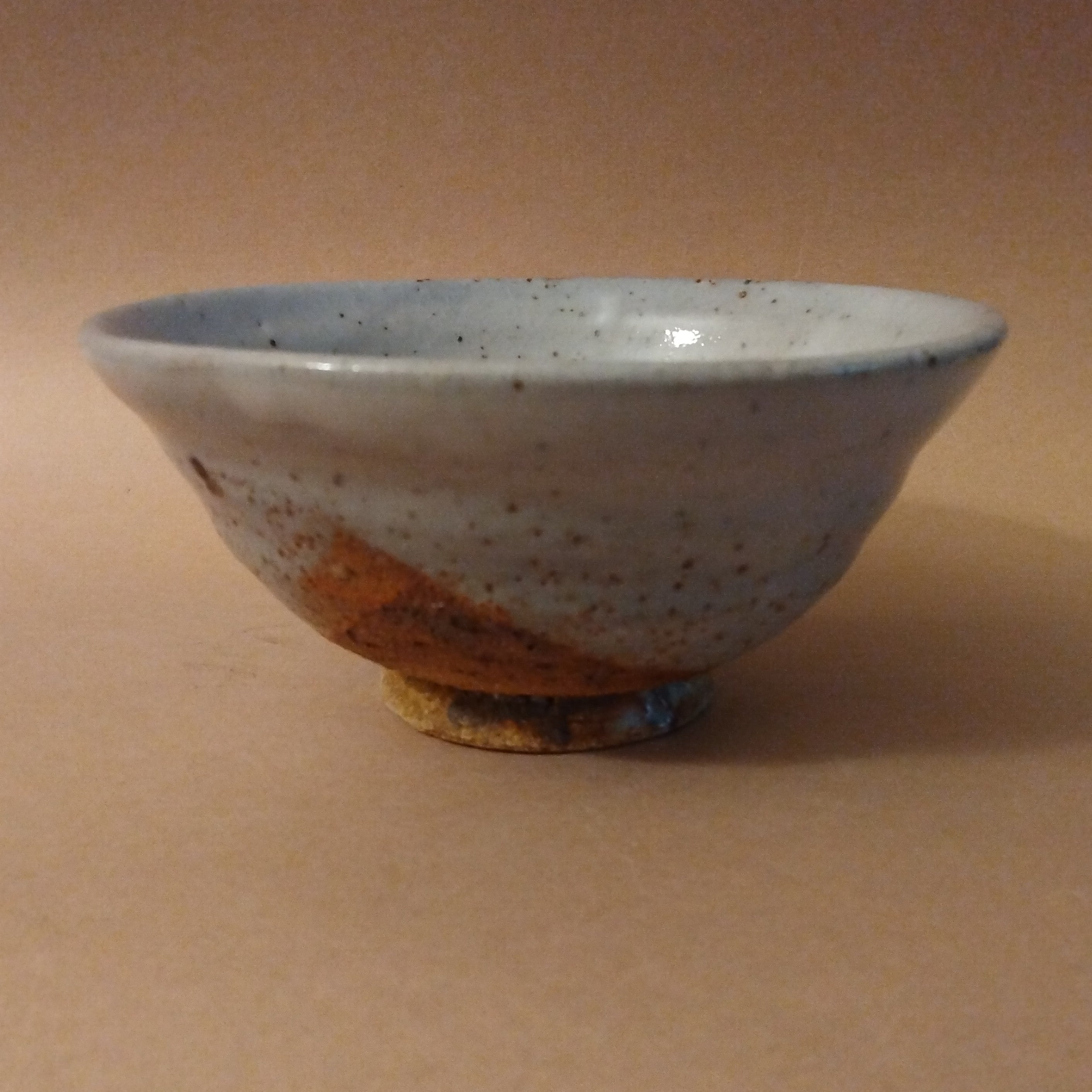 Shino Glaze Tea Bowl, Matcha Chawan by George Gledhill