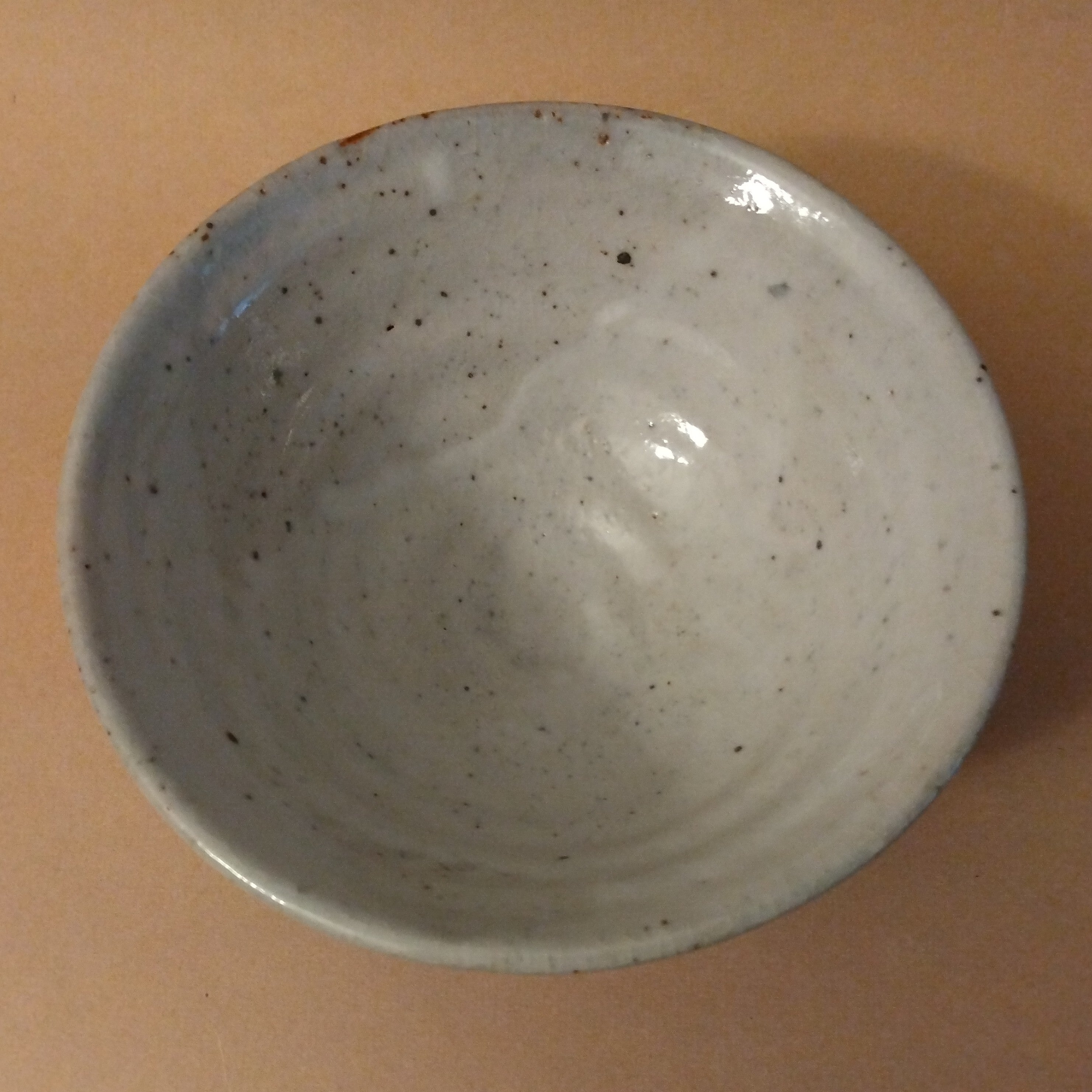 Shino Glaze Tea Bowl, Matcha Chawan by George Gledhill
