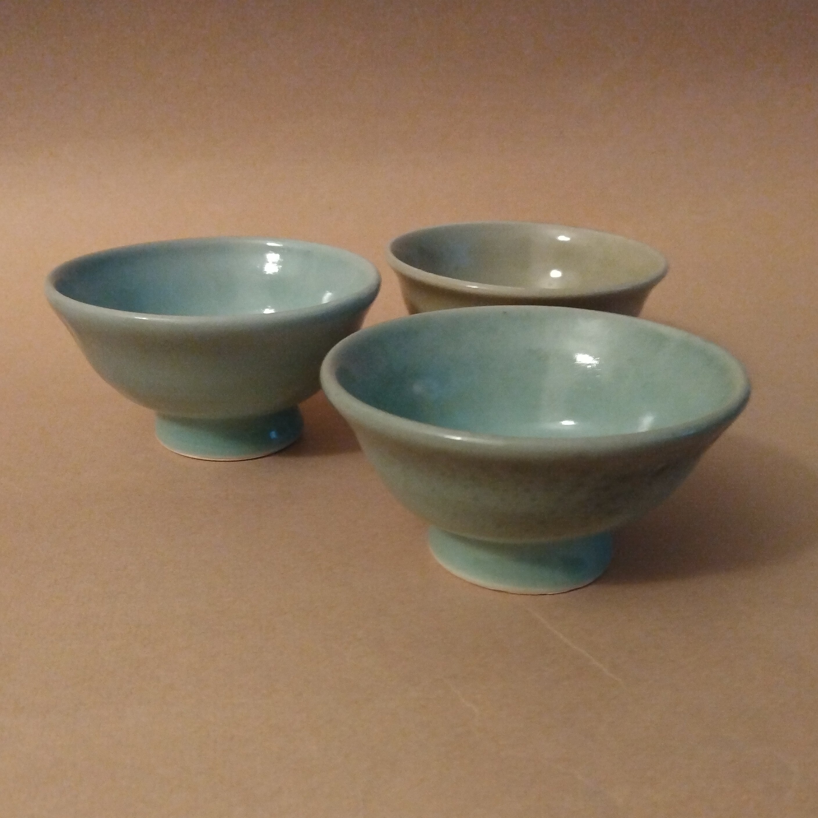 Sake, Tea, or Whisky Cups with Infinity Knot by George Gledhill