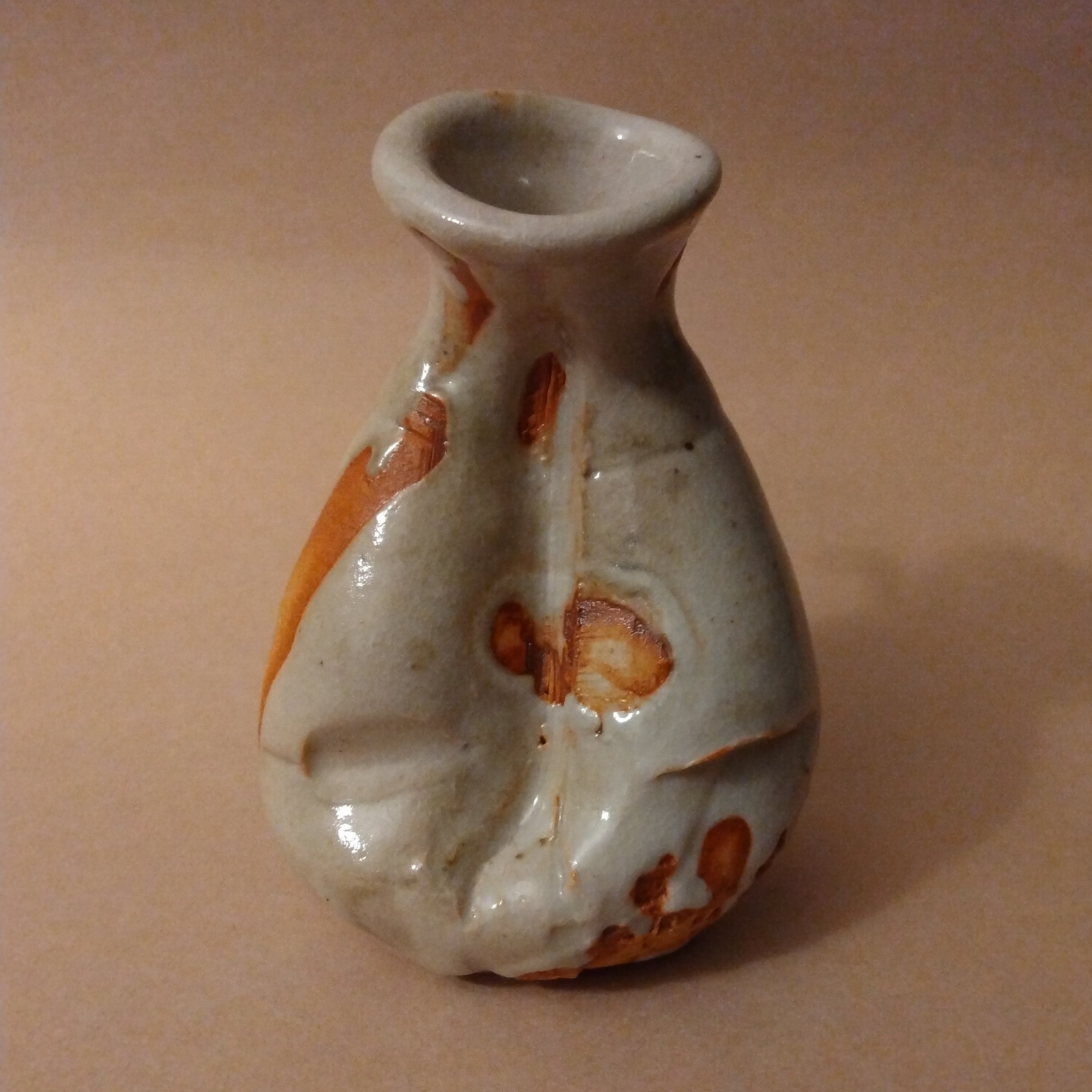Shino Glaze Vase, by George Gledhill