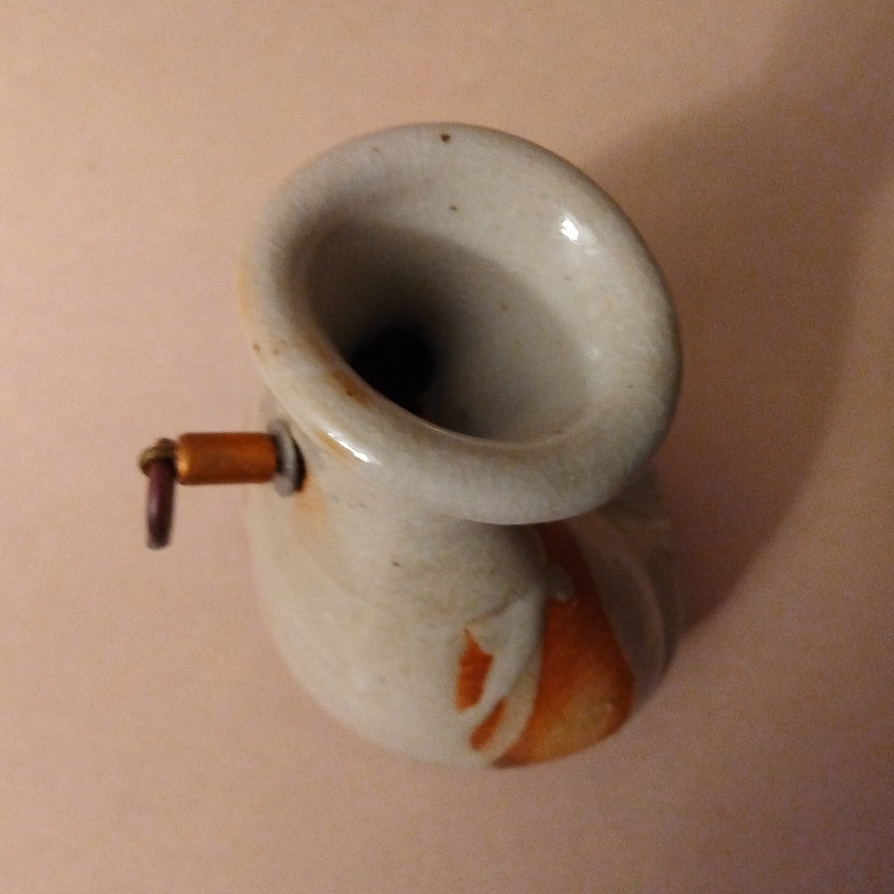 Shino Glaze Vase, by George Gledhill