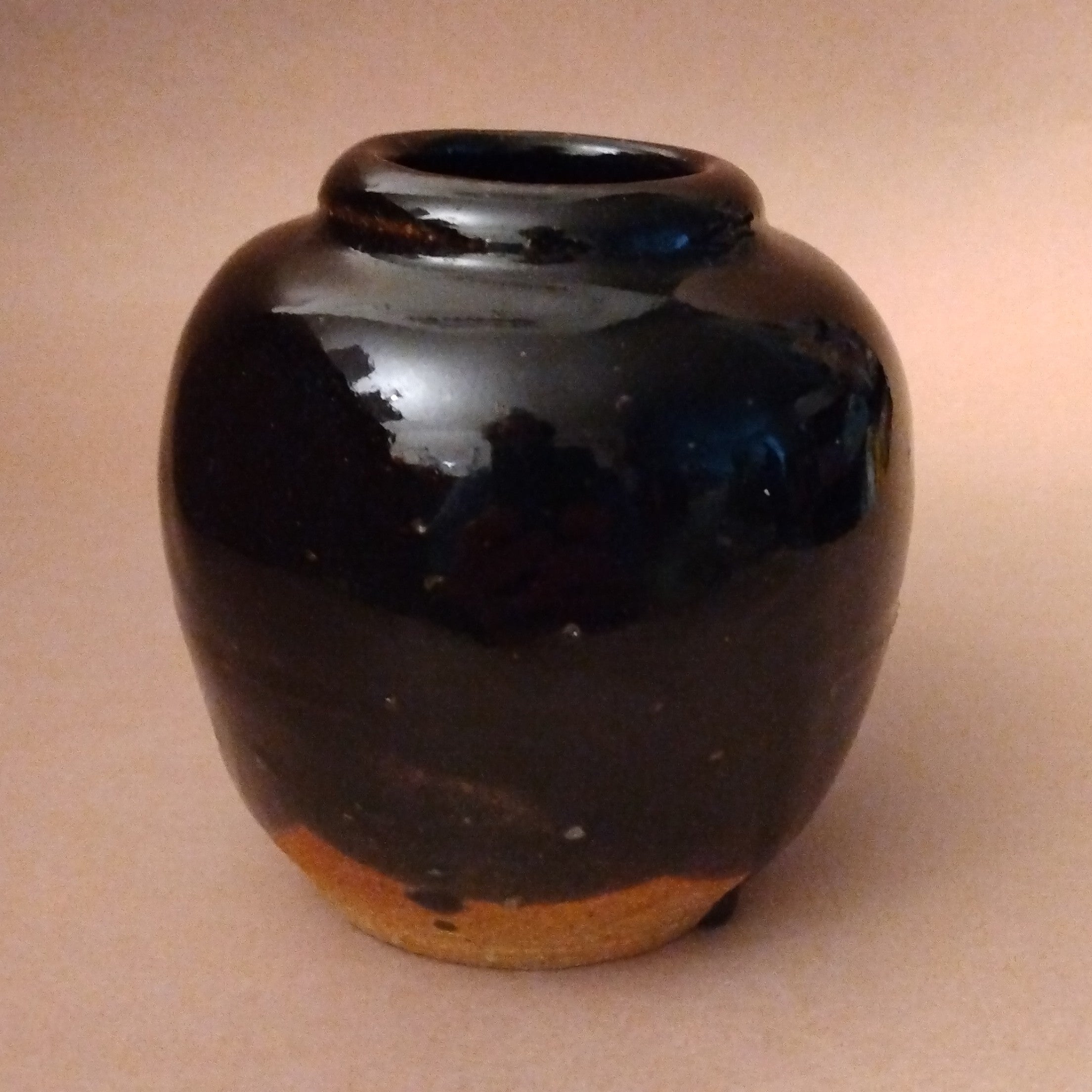 Black Glaze Vase, by George Gledhill
