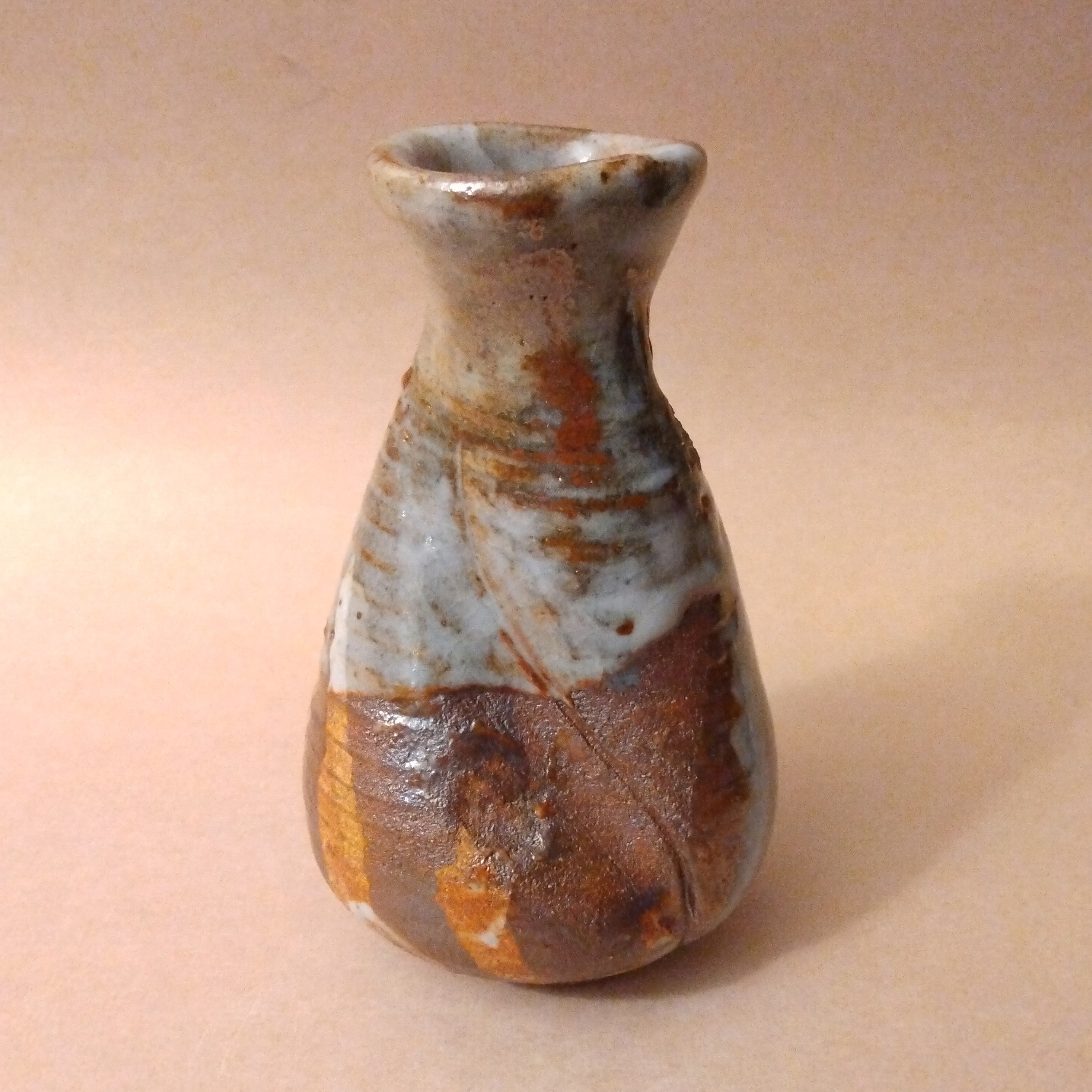 Shino Glaze Vase, by George Gledhill