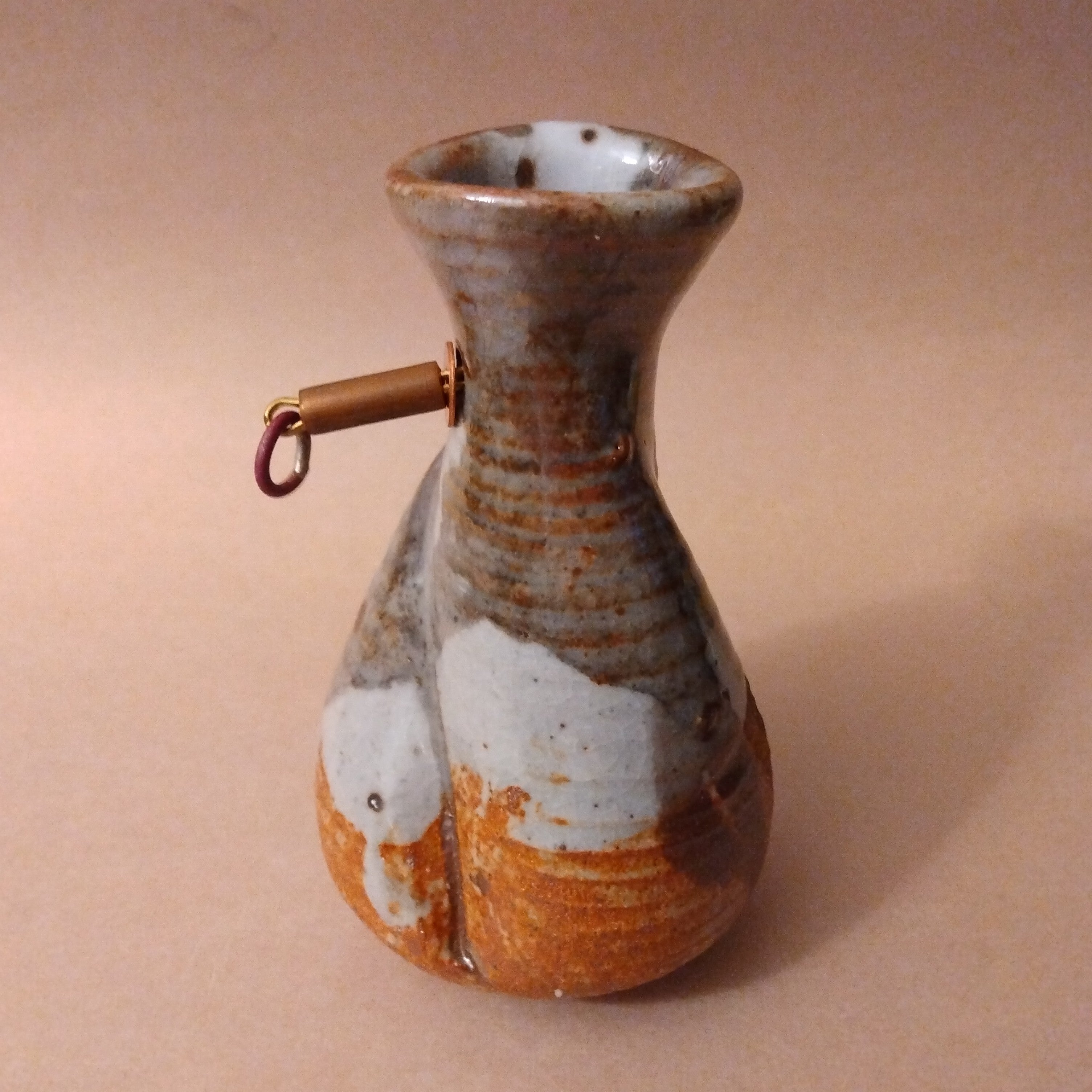 Shino Glaze Vase, by George Gledhill