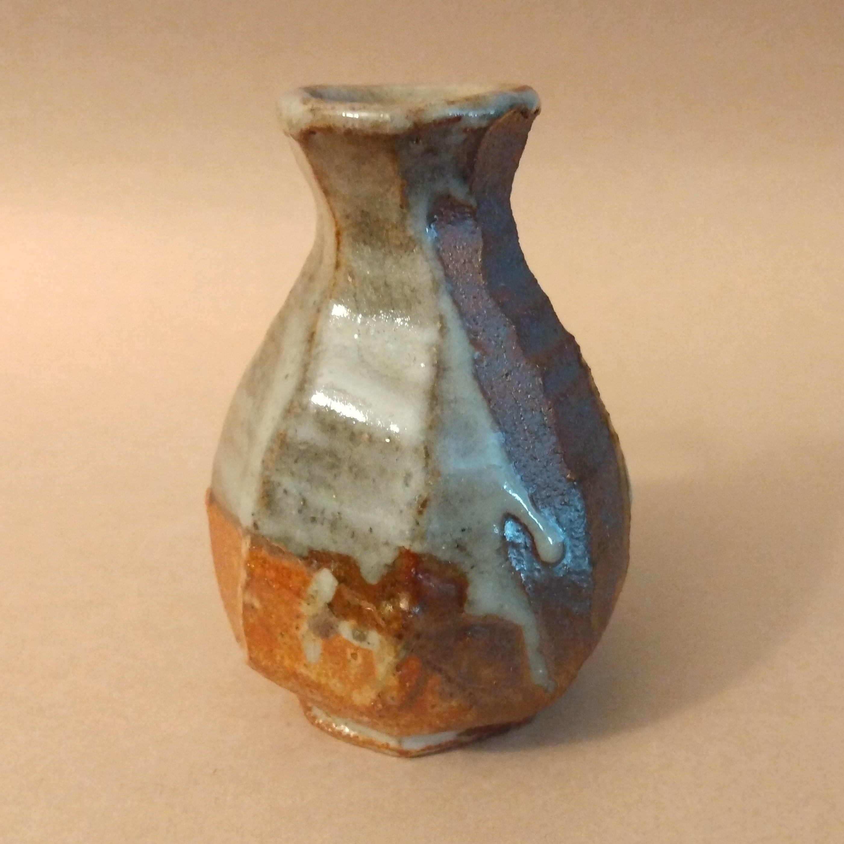 Shino Glaze Vase, by George Gledhill
