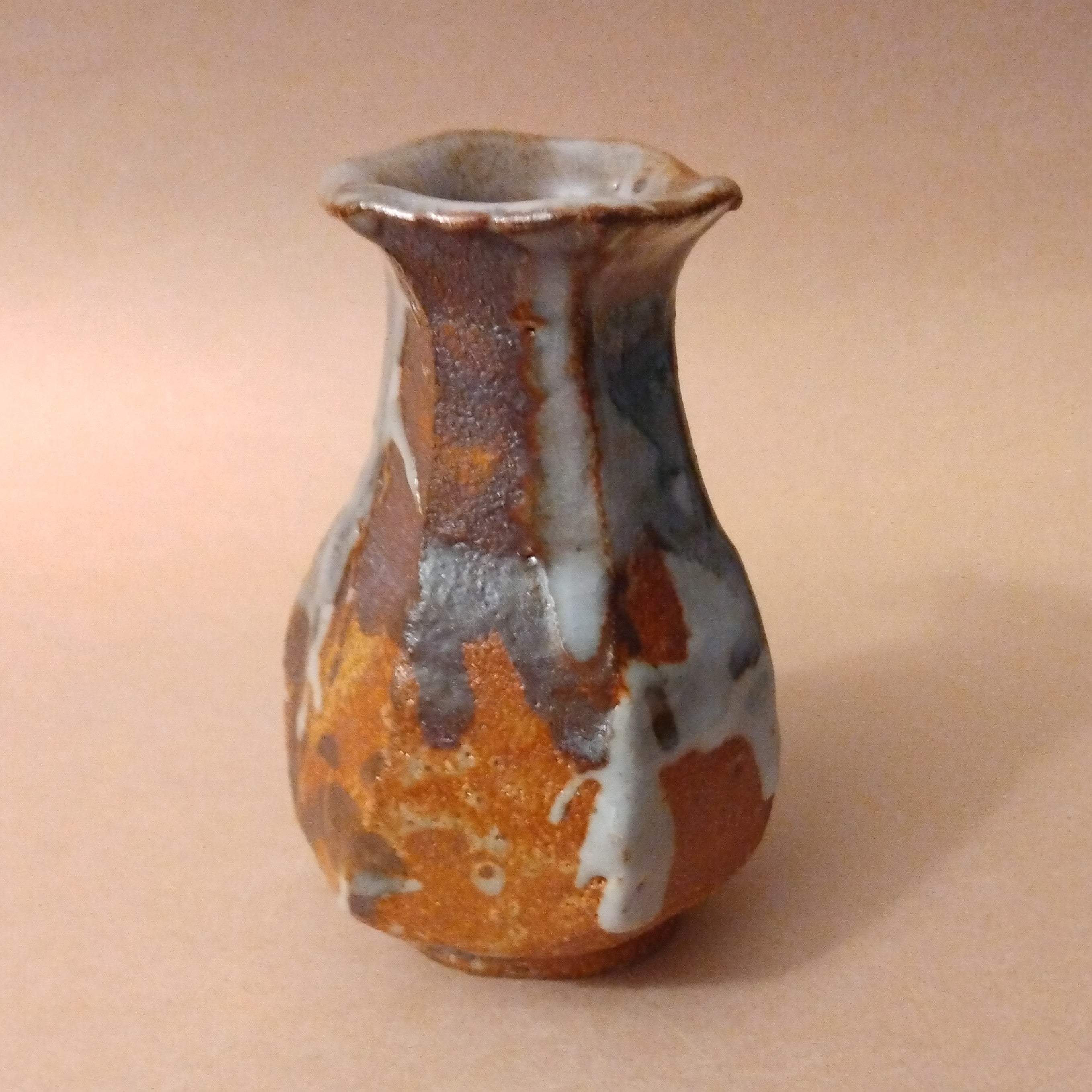 Shino Glaze Vase, by George Gledhill