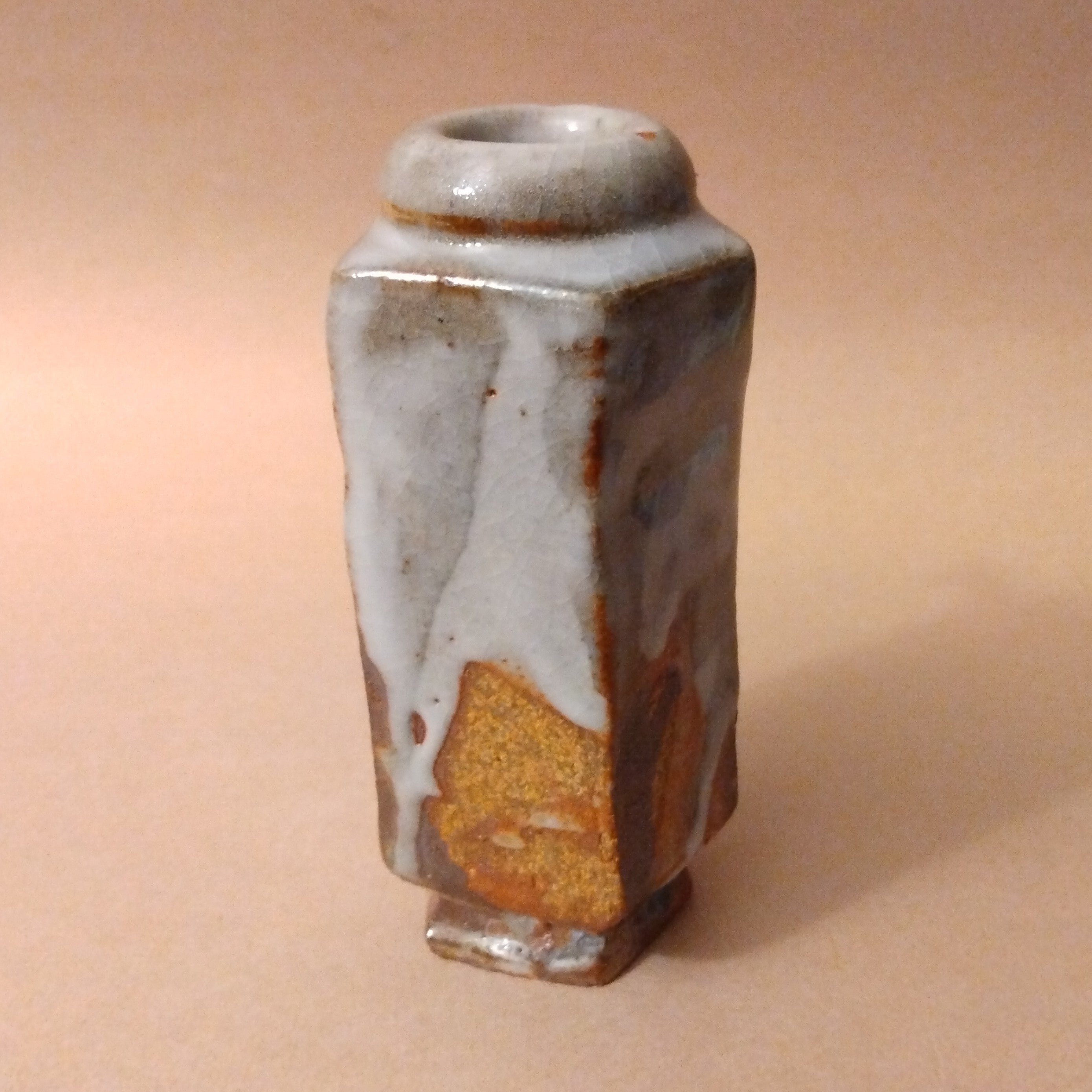 Shino Glaze Vase, by George Gledhill