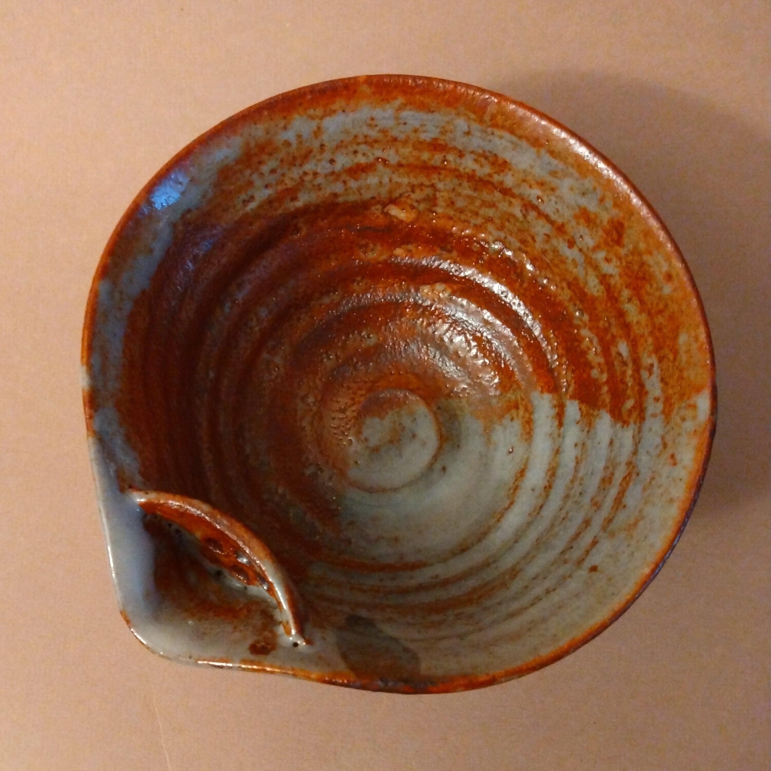 Katakuchi, Spouted Bowl, with built-in strainer, by George Gledhill