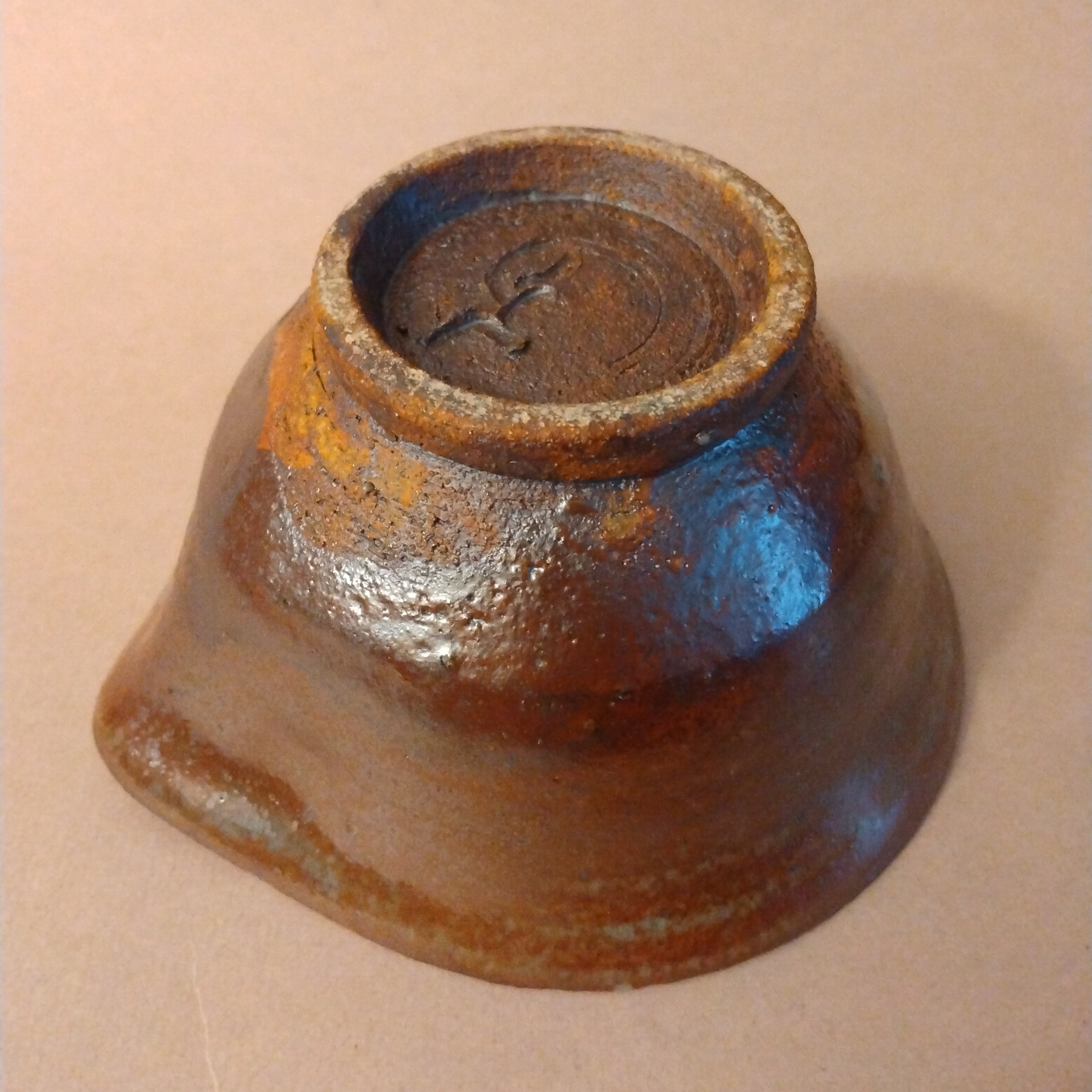 Katakuchi, Spouted Bowl, with built-in strainer, by George Gledhill