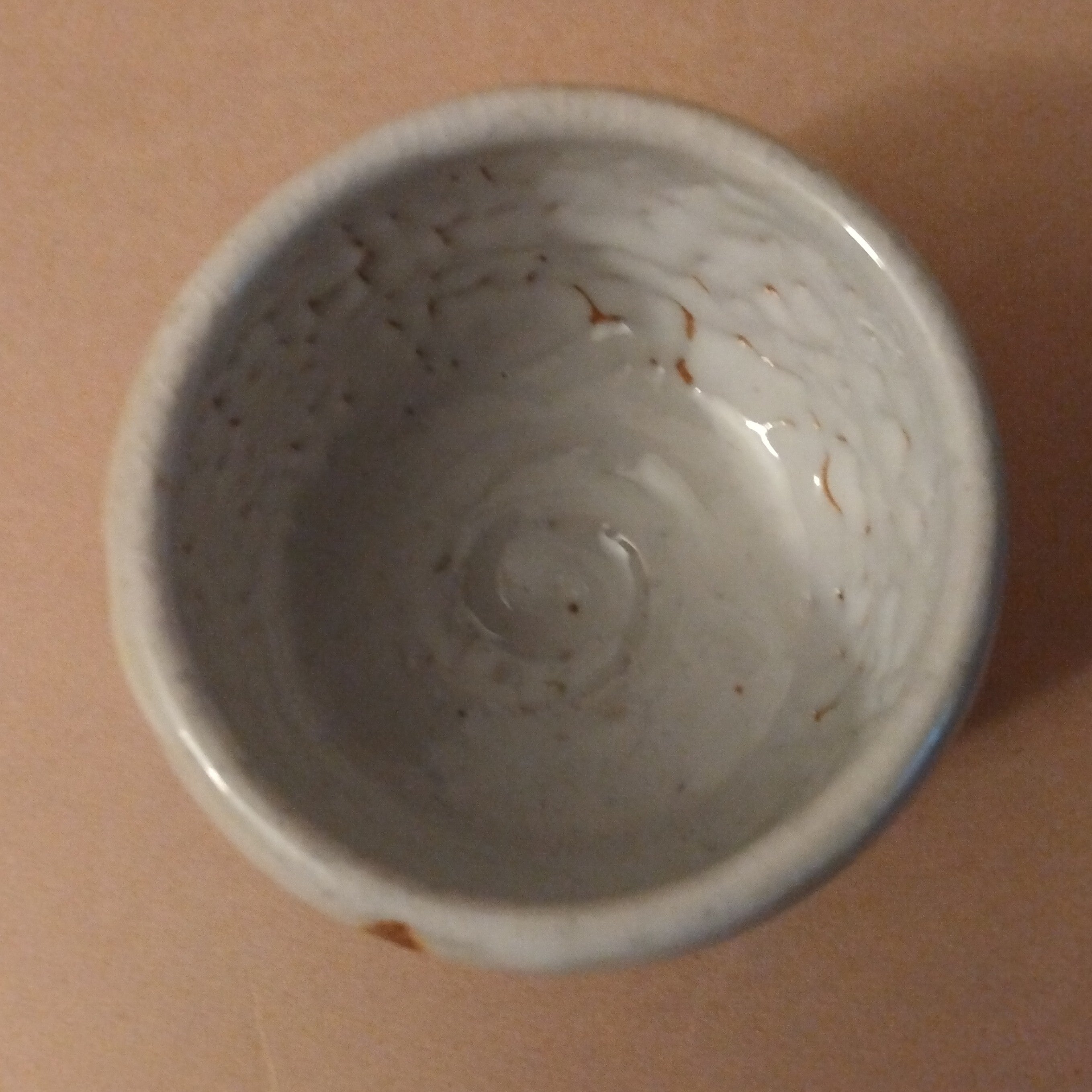Shino Glaze Tea or Sake Cup, by George Gledhill