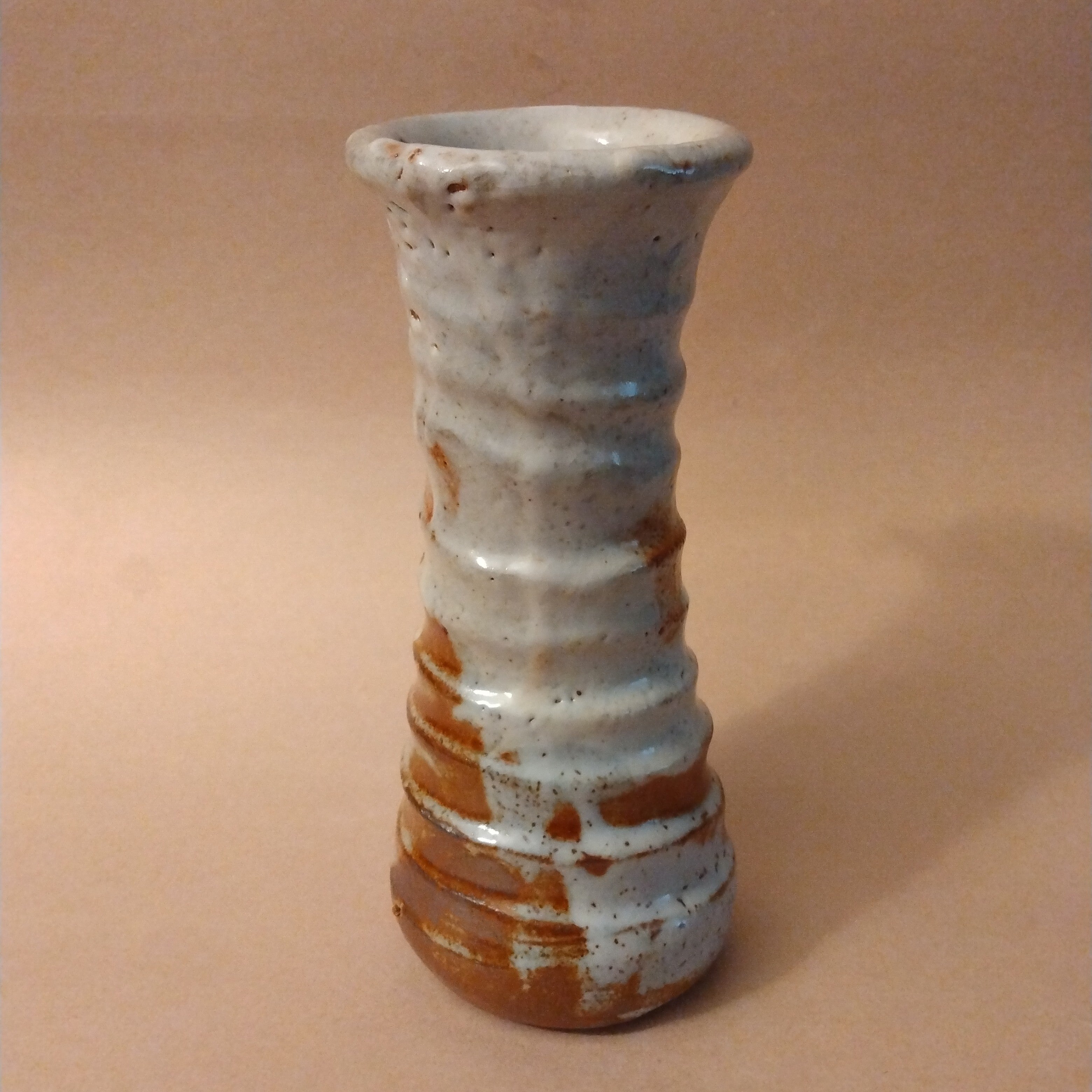 Shino Glaze Vase, by George Gledhill