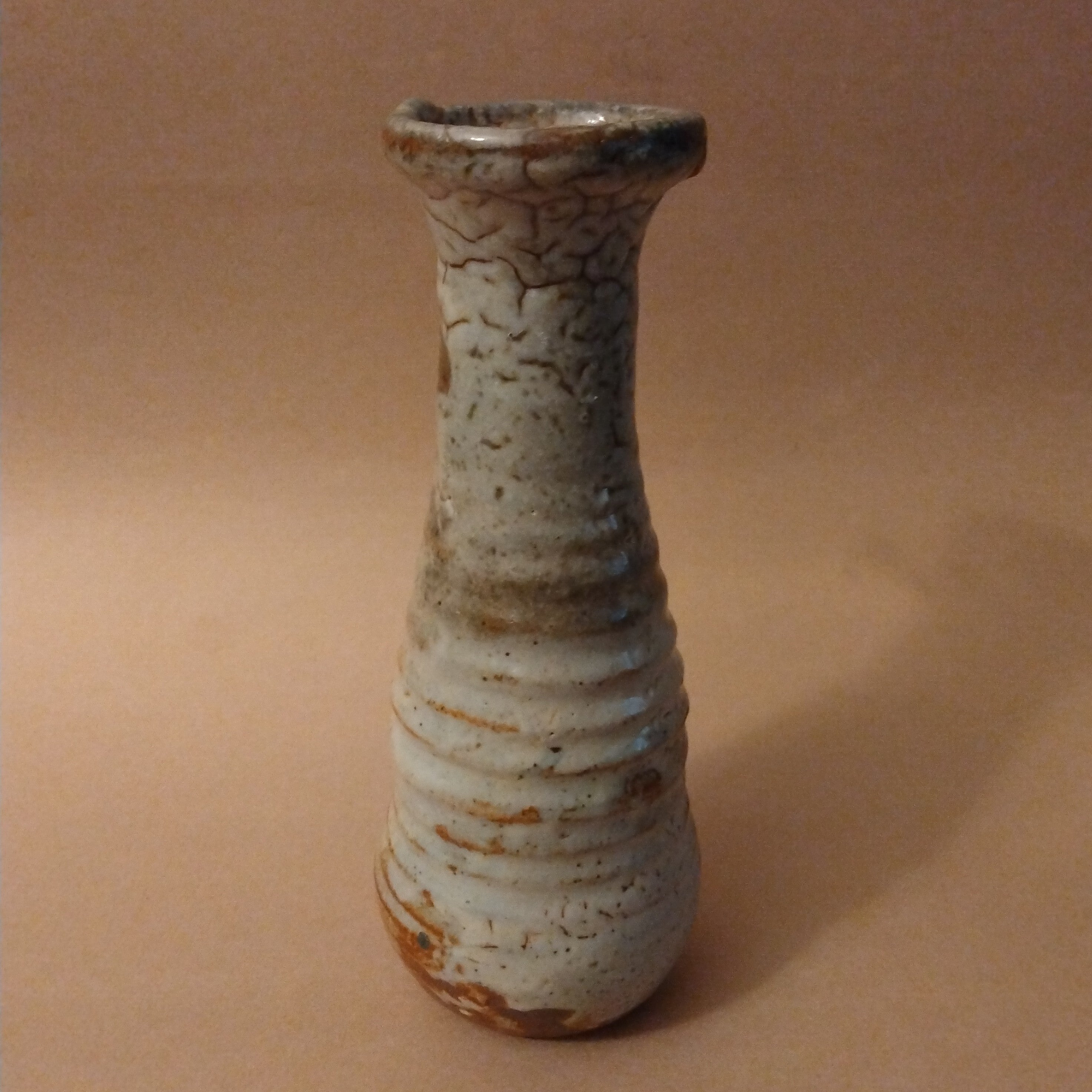 Shino Glaze Vase, by George Gledhill