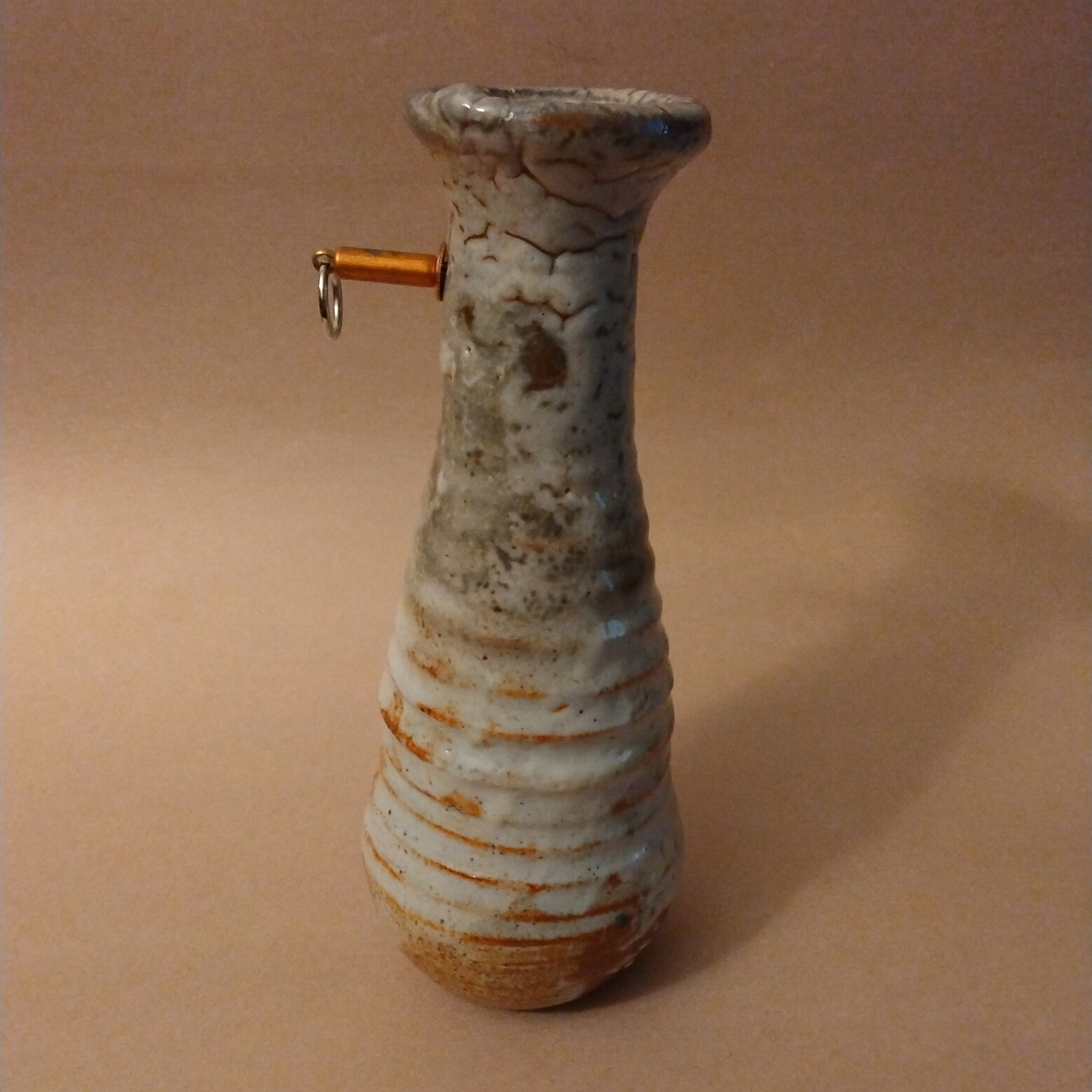 Shino Glaze Vase, by George Gledhill