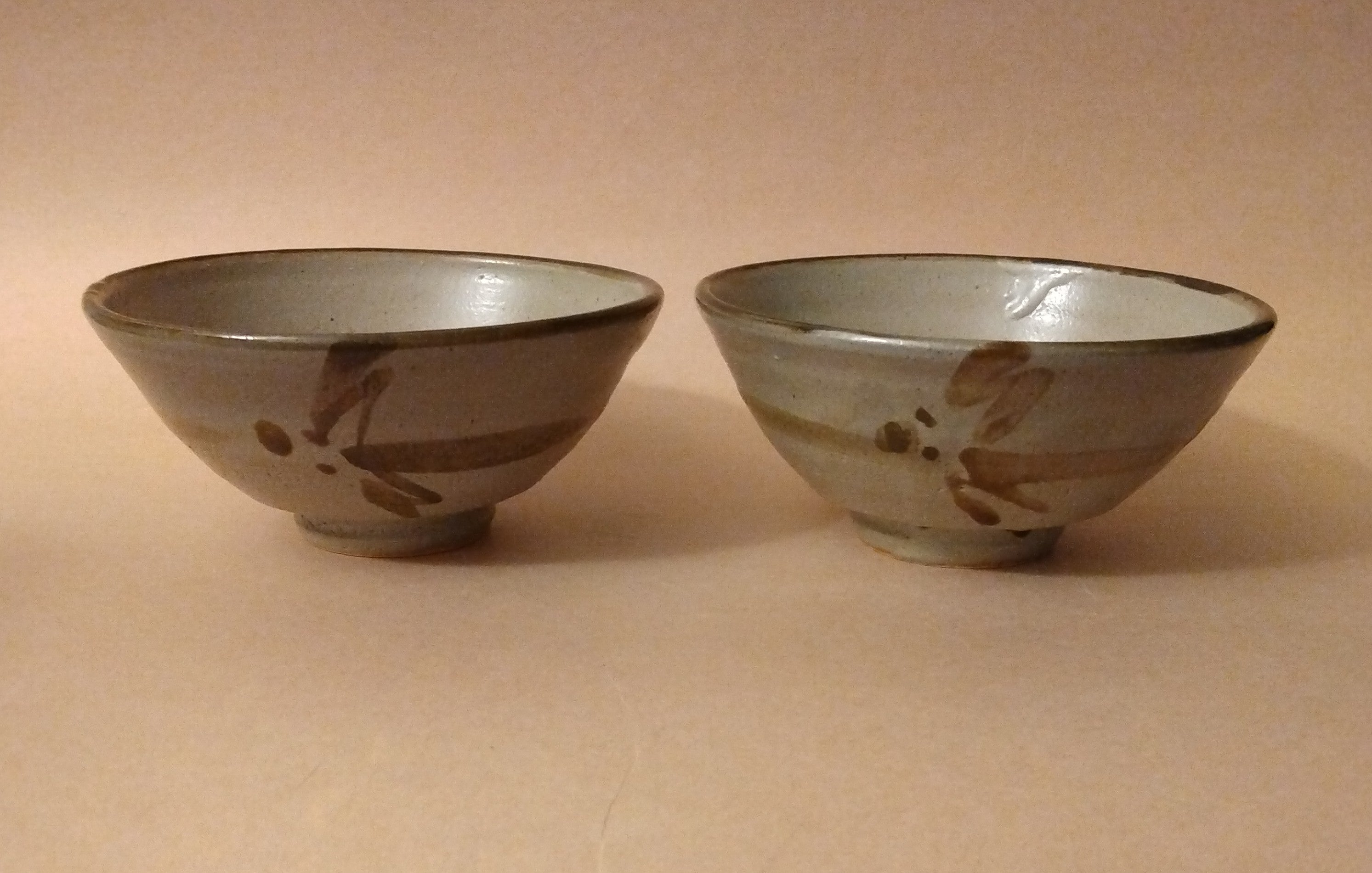 Gohan Chawan, Rice Bowls; by Tagami Munetoshi of the Hinata Kiln; Mashiko, Japan.