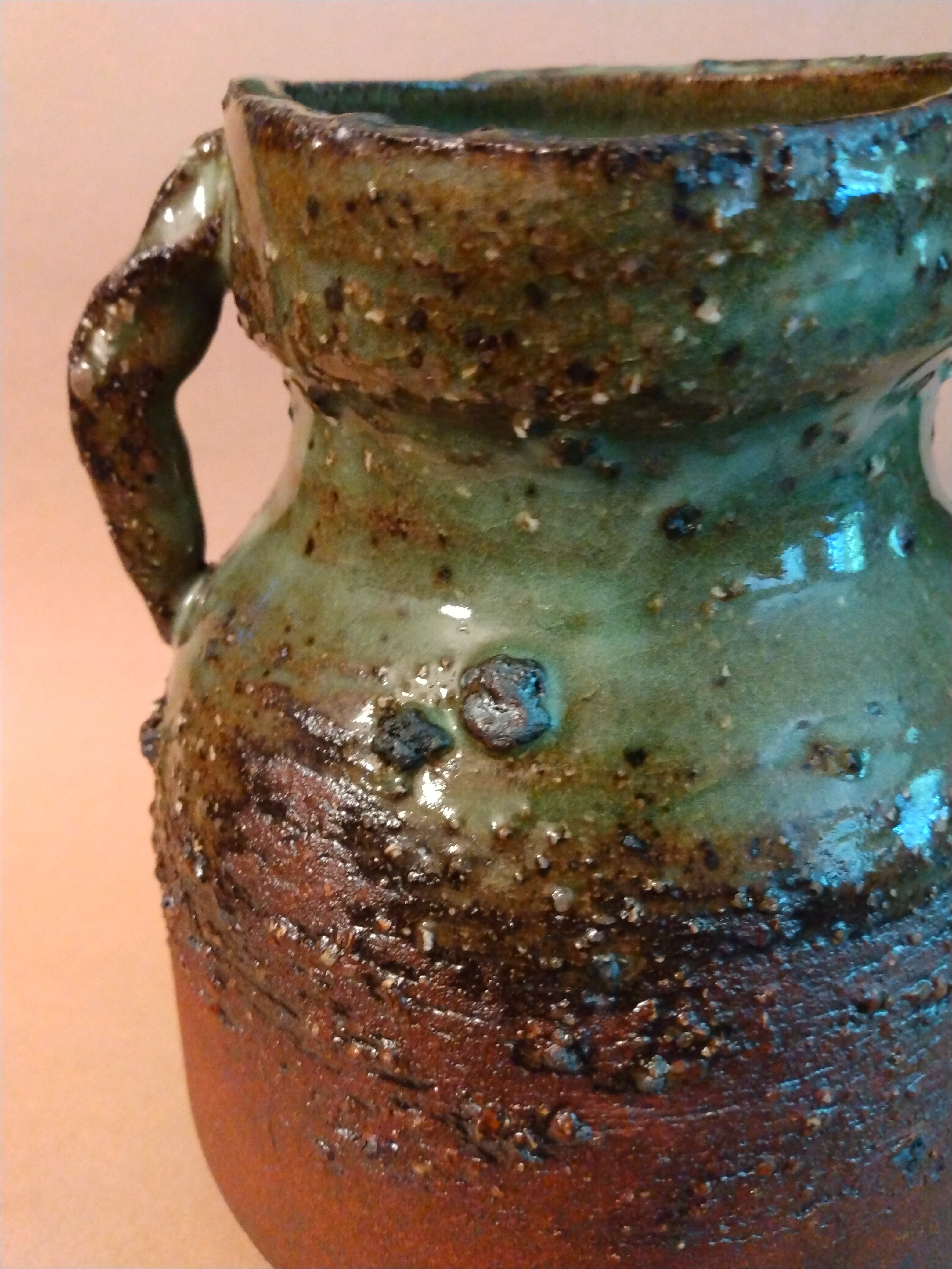 Vase with Lug Handles by Sachiko Furuya