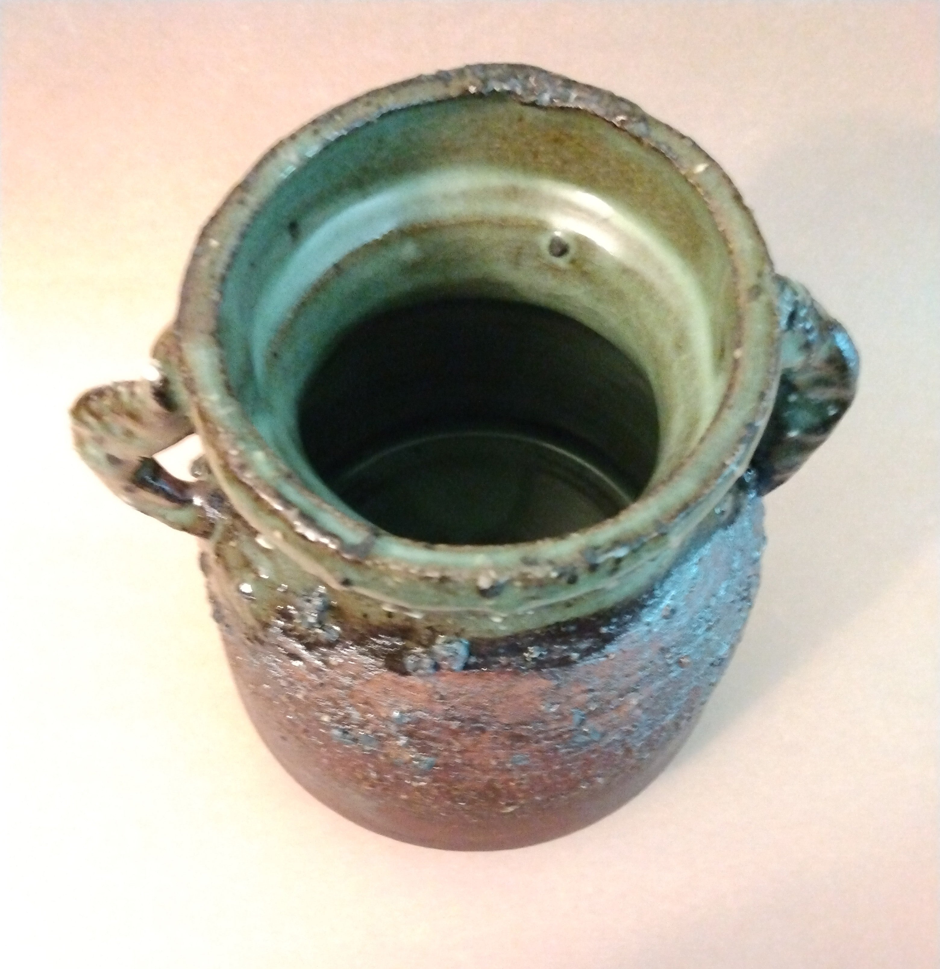 Vase with Lug Handles by Sachiko Furuya