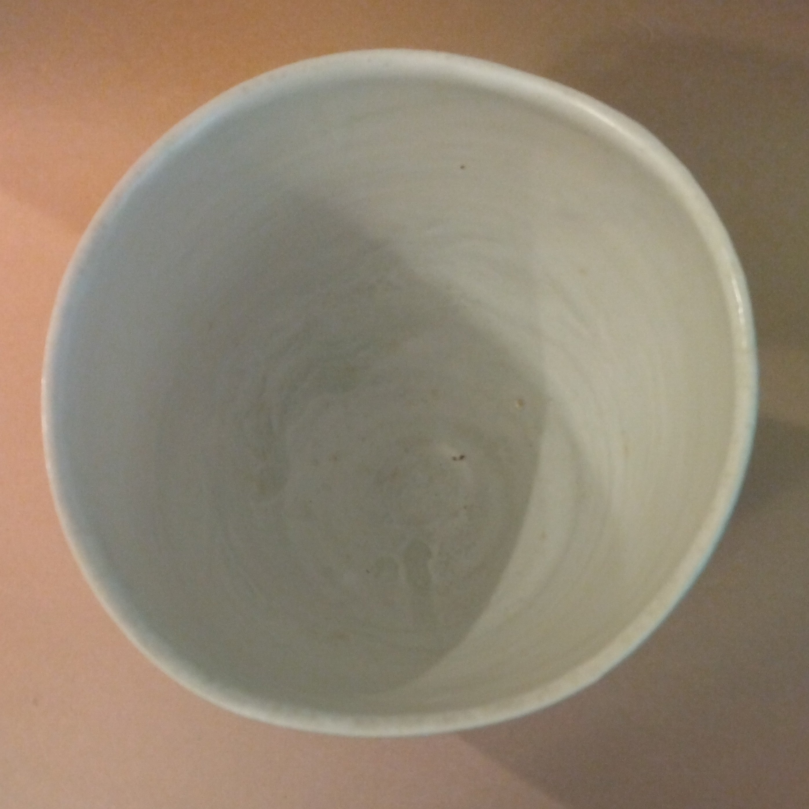 White Shino Glaze Vase by Sachiko Furuya