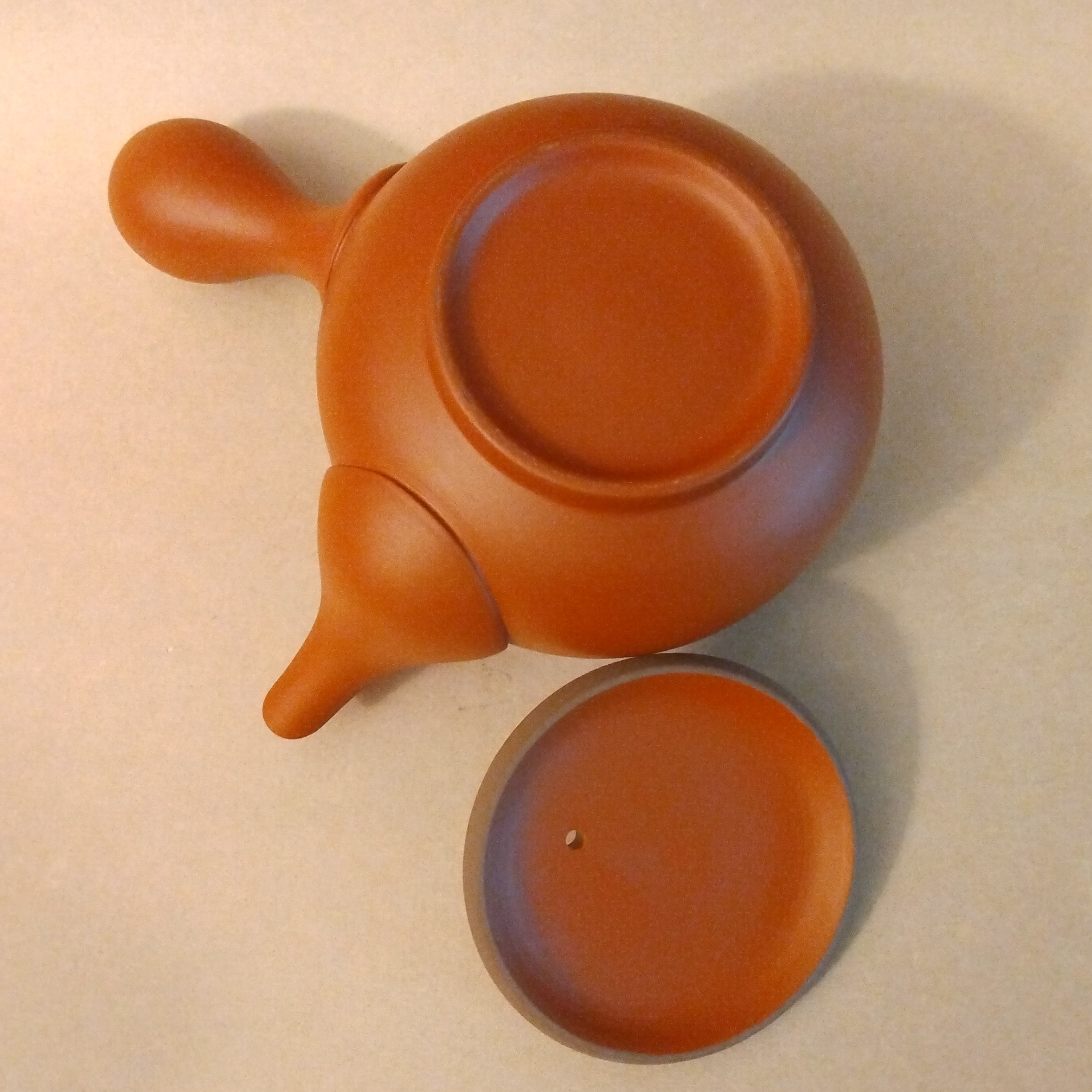 Shudei (Red Clay) Tokoname Kyusu, Jinsui Kiln, 320ml (10.8oz)