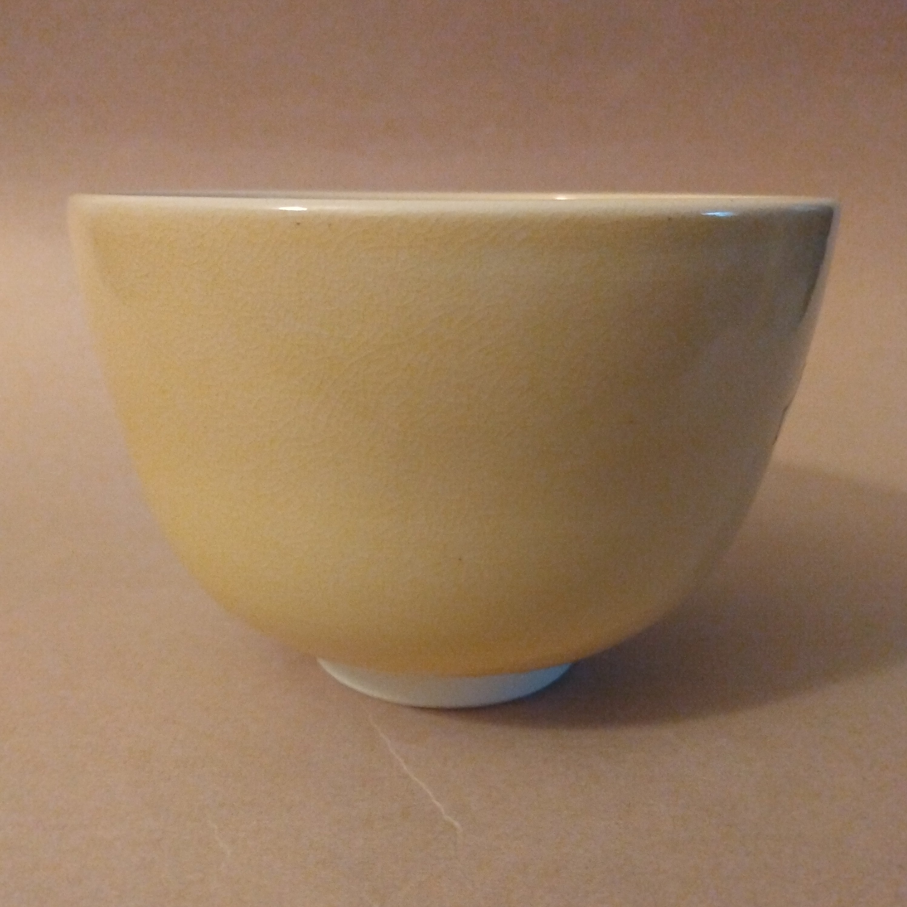 Vintage Horse Tea Bowl; Eto Uma Chawan, Kyo-yaki by Kato Eizan, Kyoto