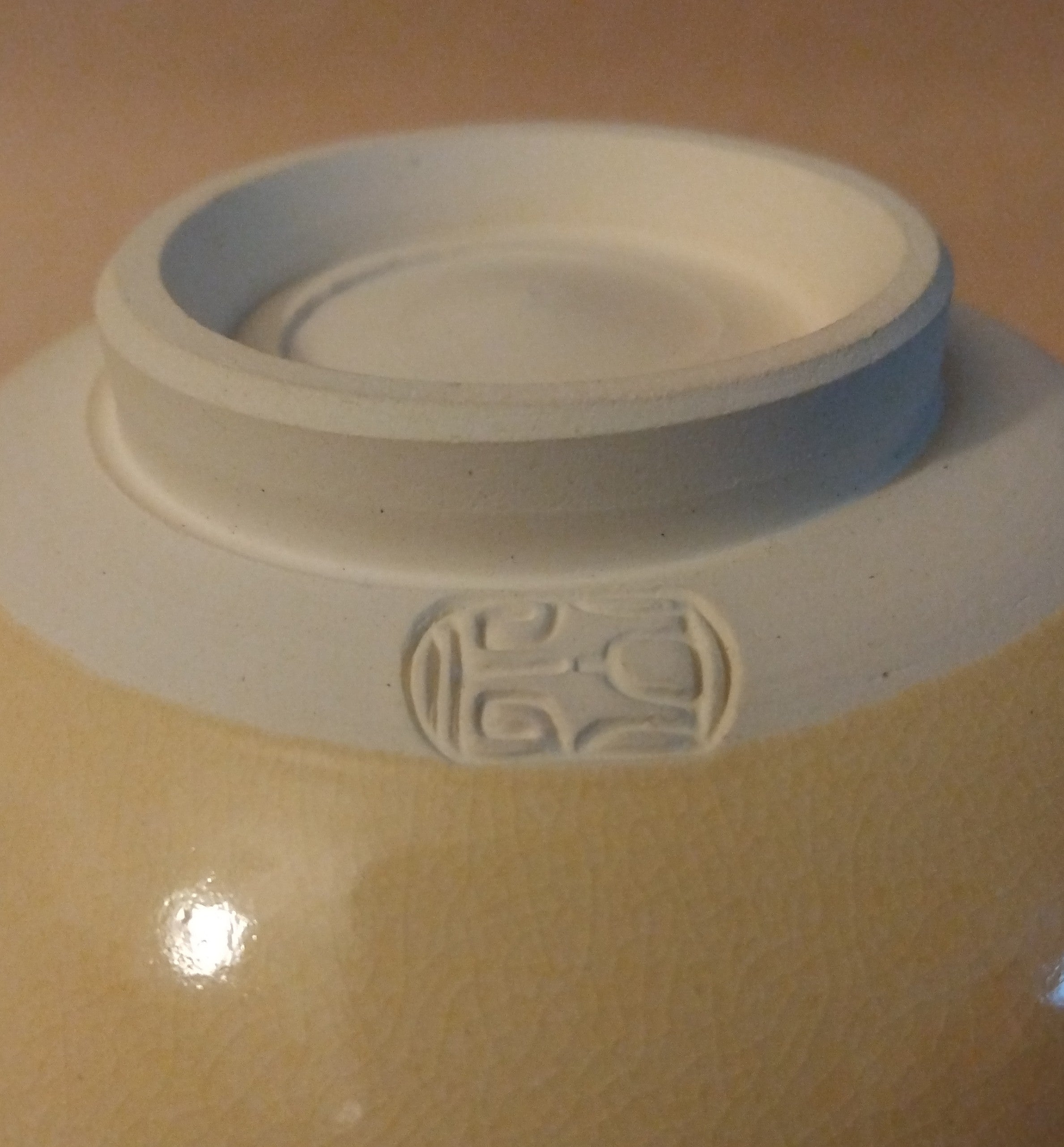 Vintage Horse Tea Bowl; Eto Uma Chawan, Kyo-yaki by Kato Eizan, Kyoto