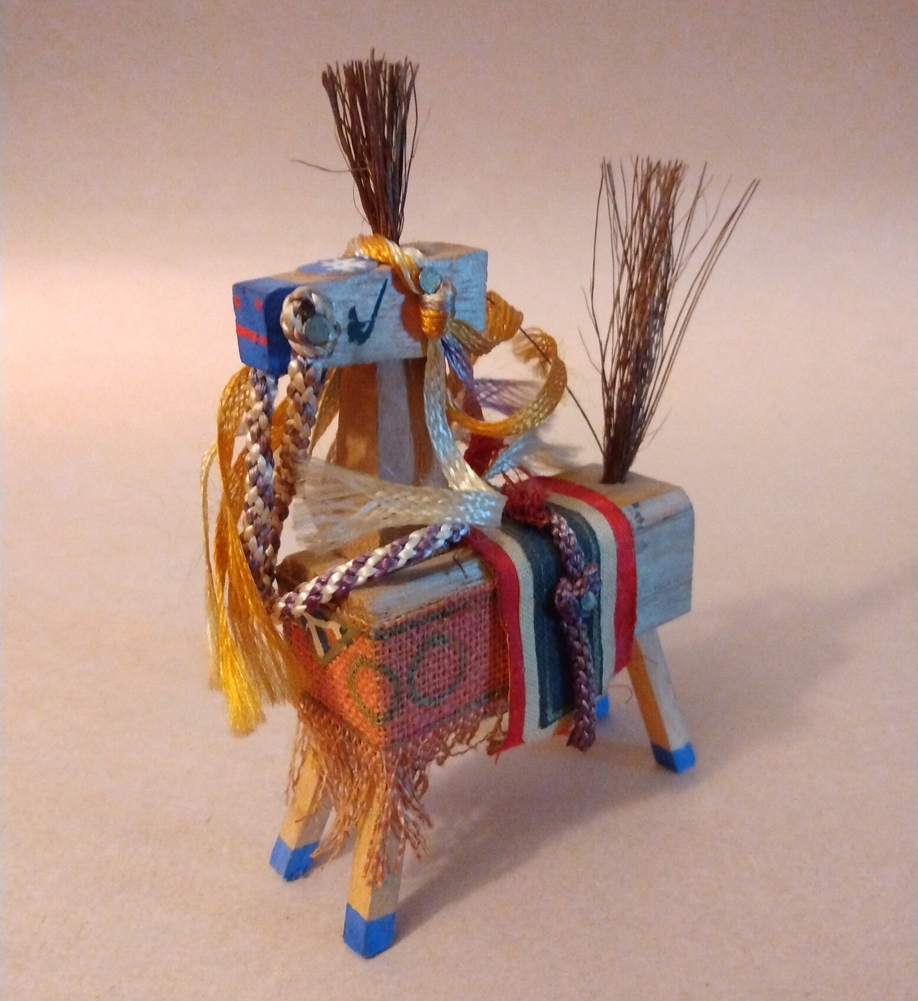 Nambu Chagu Chagu Uma; Folk Toy Horse from Morioka, Iwate Prefecture, Vintage