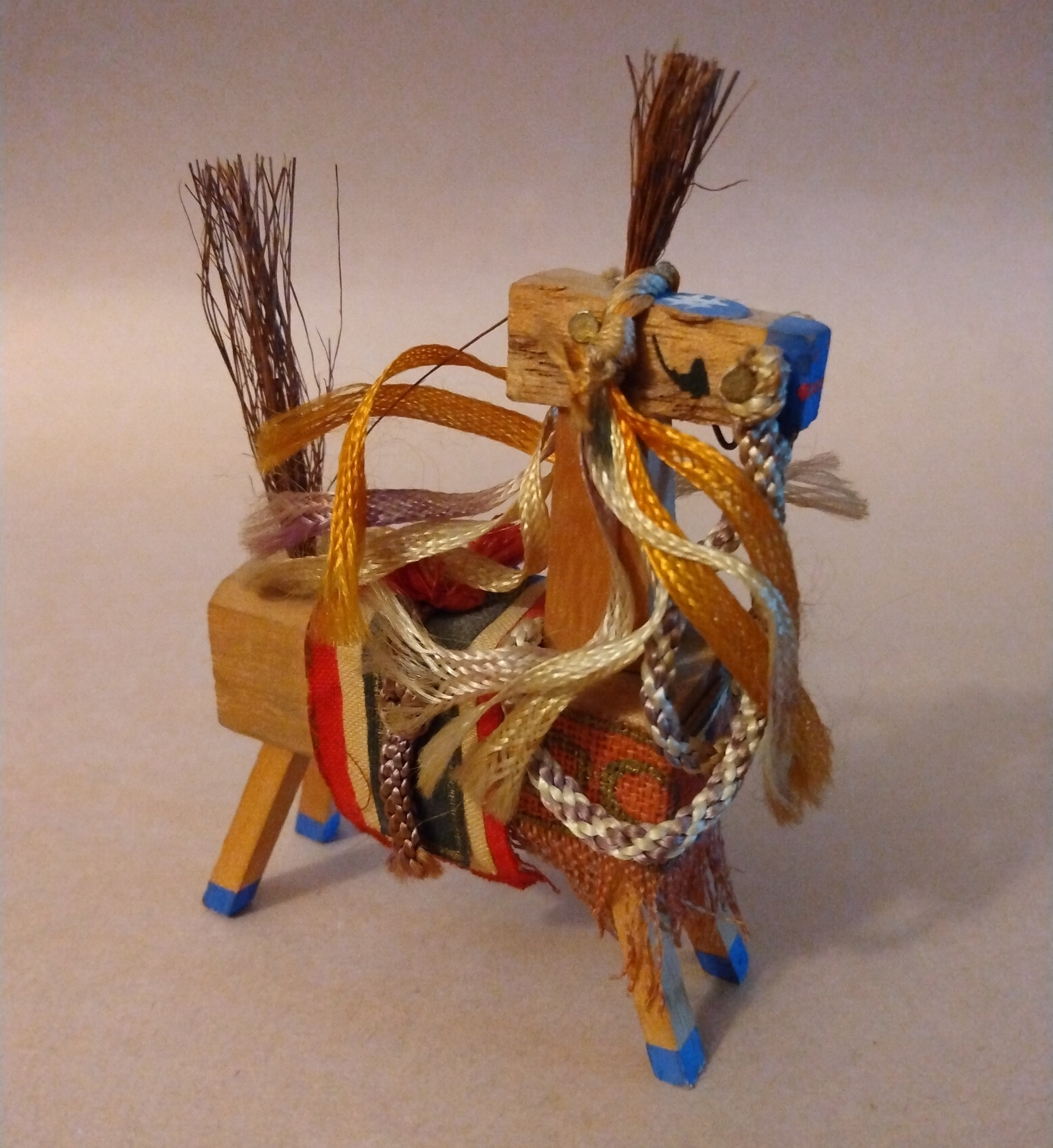 Nambu Chagu Chagu Uma; Folk Toy Horse from Morioka, Iwate Prefecture, Vintage