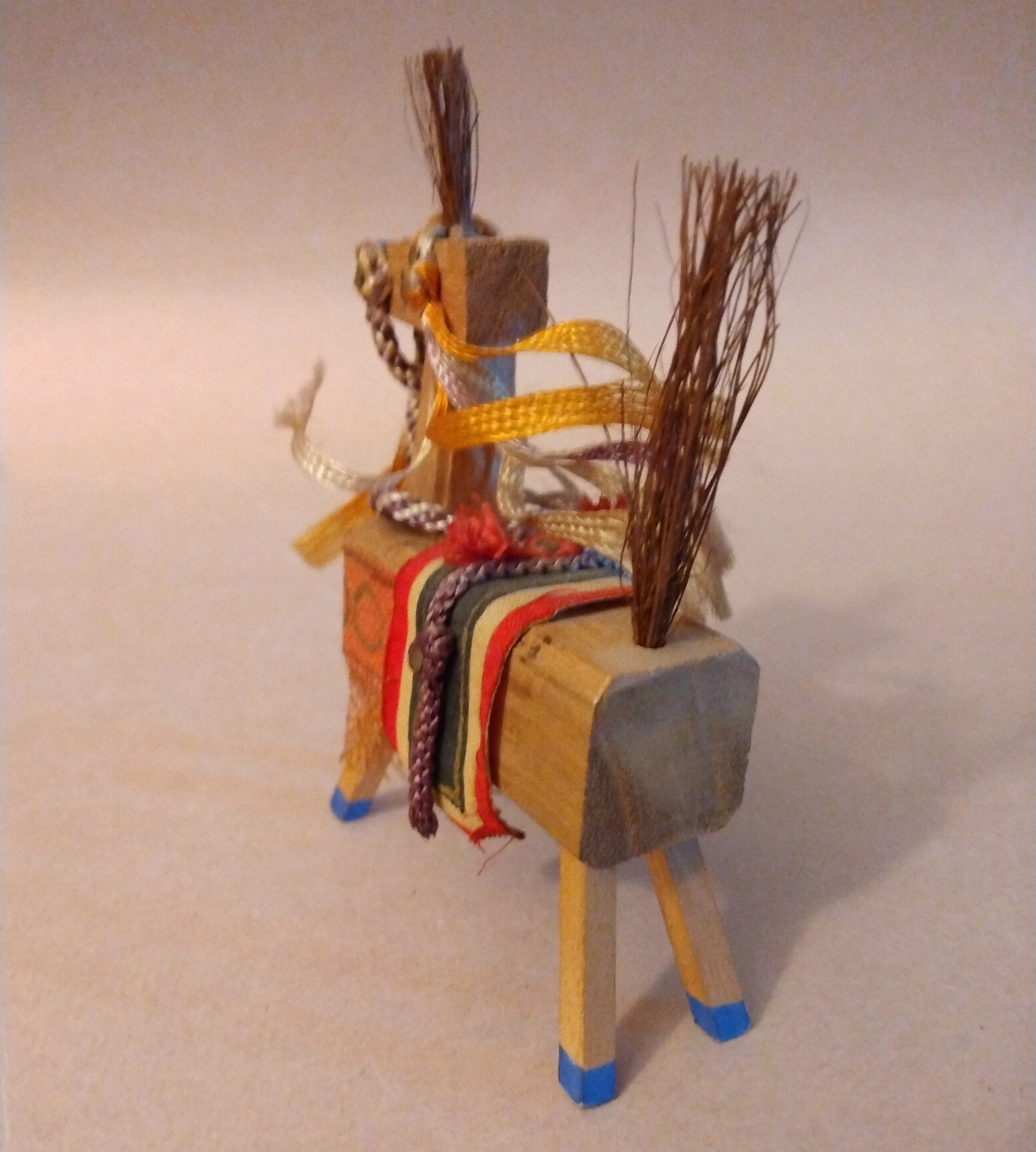 Nambu Chagu Chagu Uma; Folk Toy Horse from Morioka, Iwate Prefecture, Vintage