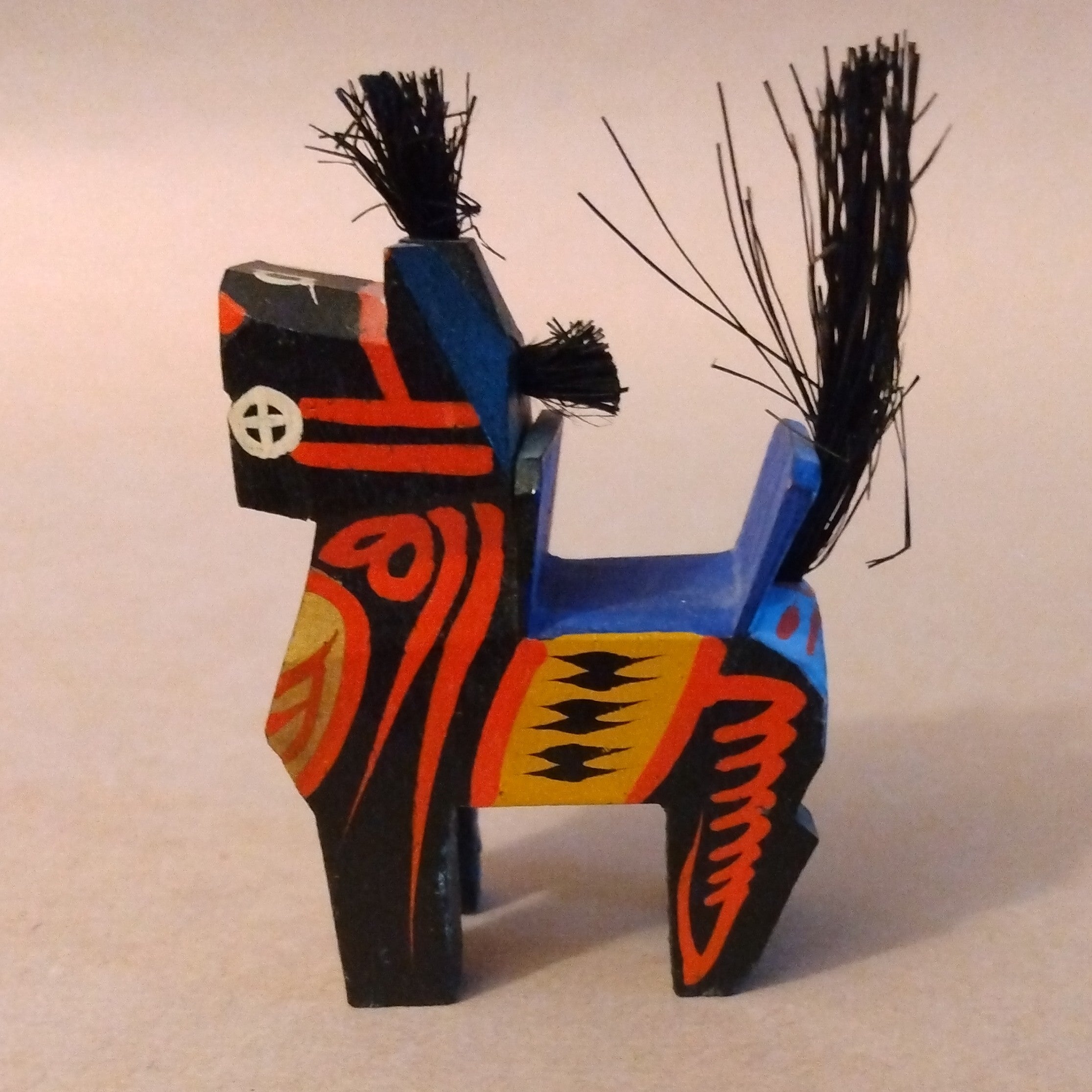 Miharu Koma; Wooden Folk Toy Horse of Miharu, Fukushima Prefecture, Vintage