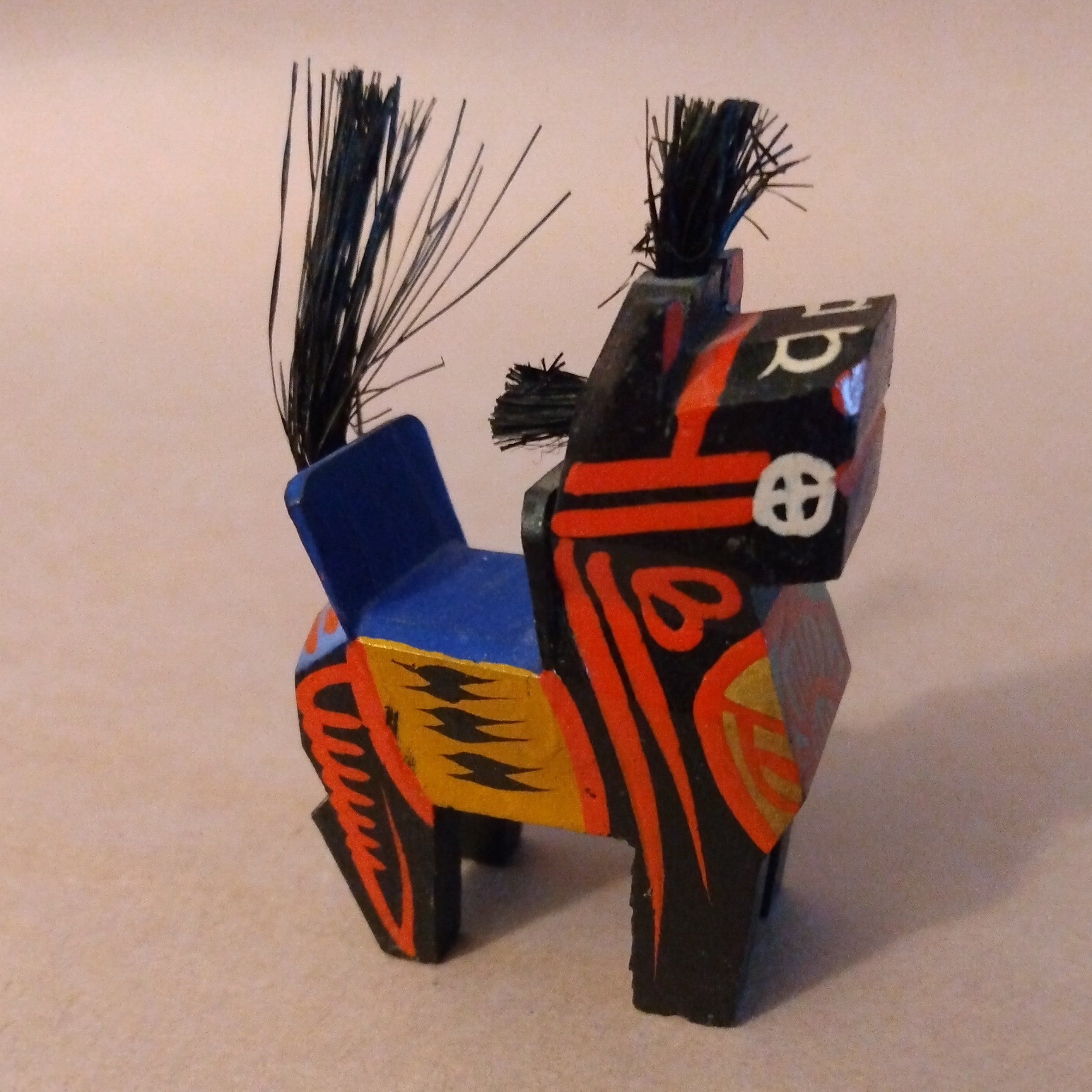 Miharu Koma; Wooden Folk Toy Horse of Miharu, Fukushima Prefecture, Vintage
