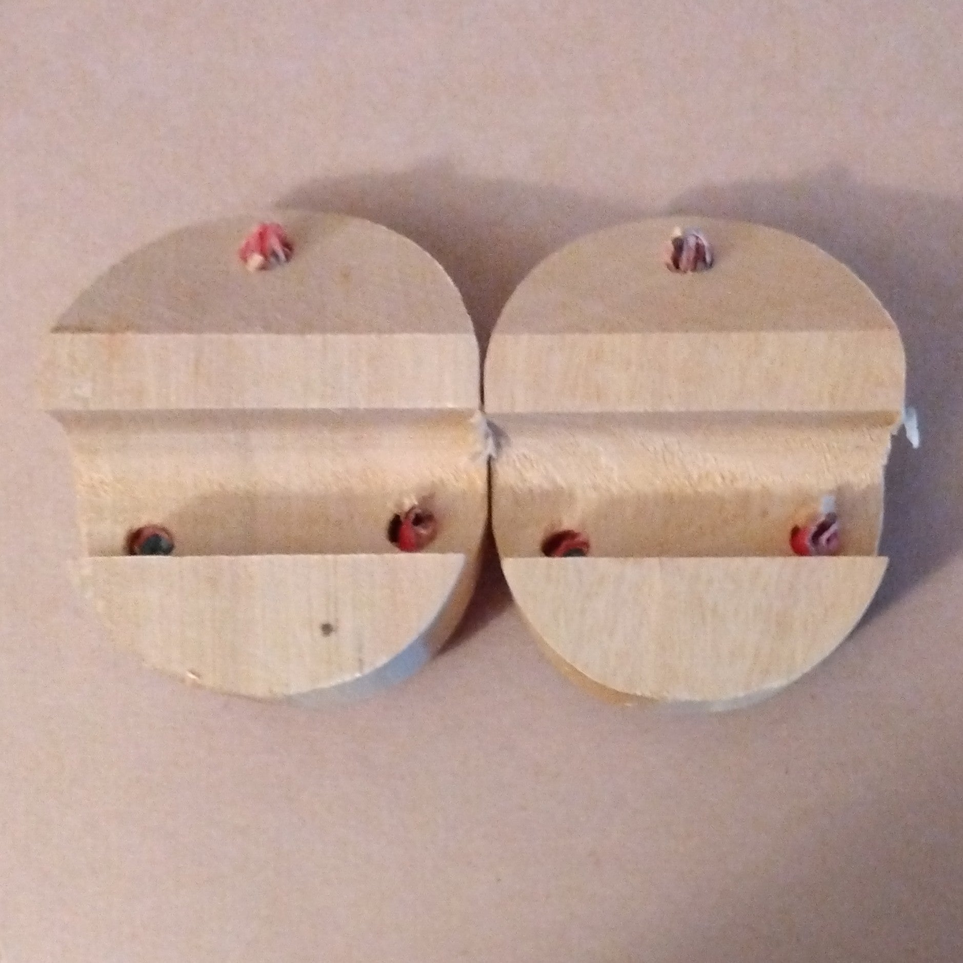 Omiyage Geta, Souvenir Wooden Sandals, with Miharu Koma and Akabeko; Fukushima Prefecture, Vintage