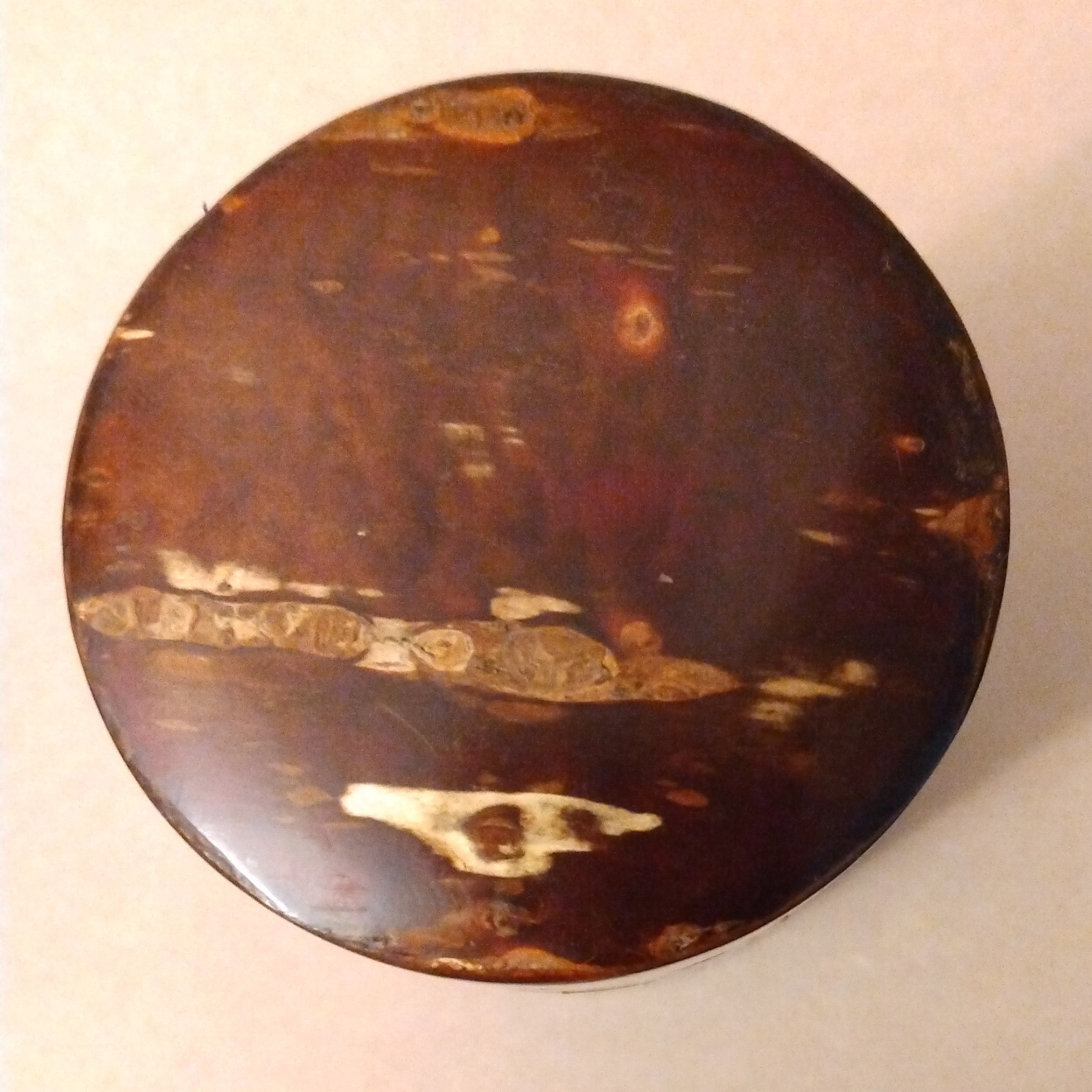 Cherry Bark Tea Canister, holds 100g, Kabazaiku Chazutsu, Kakunodate, Akita Pref.