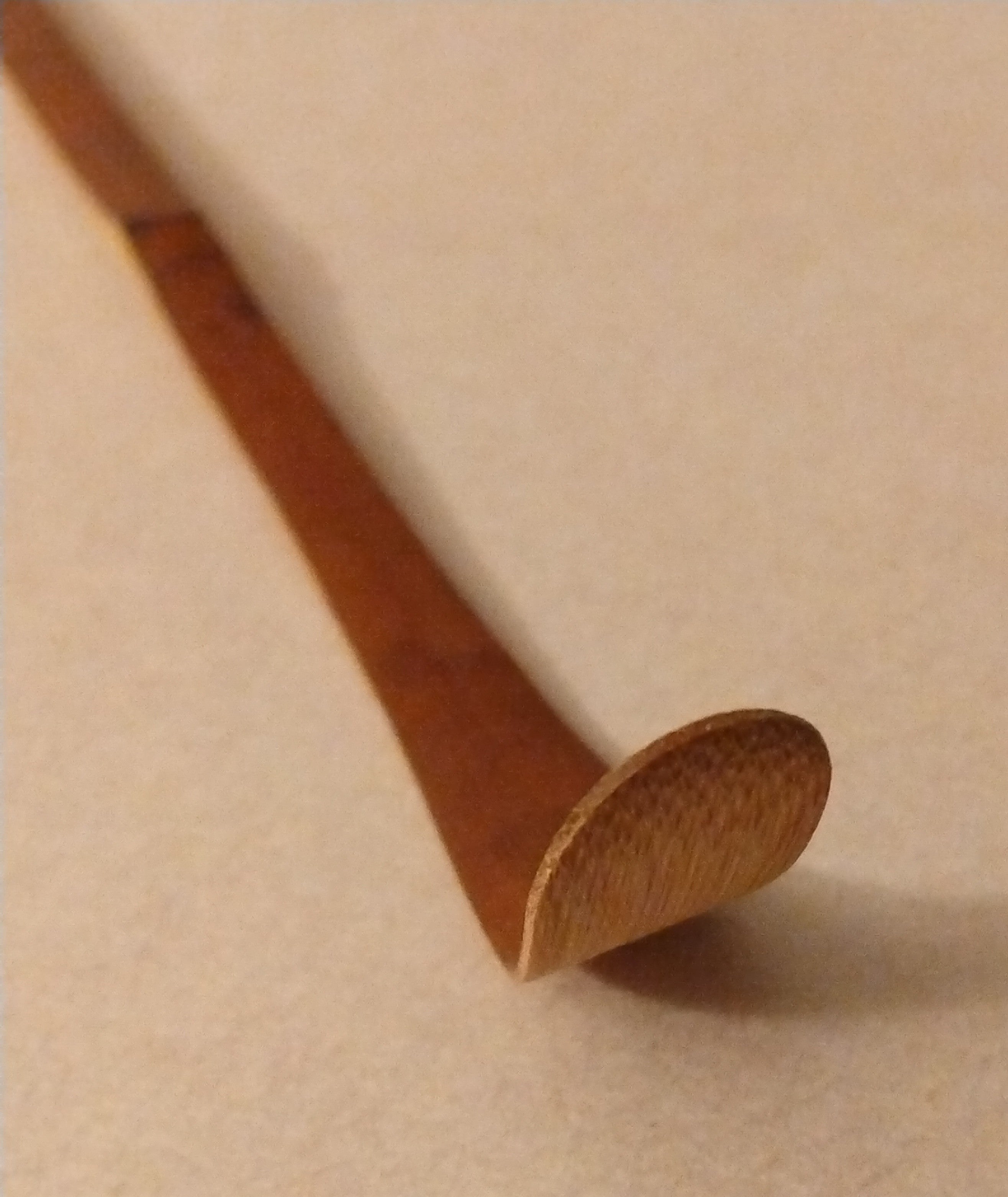 Madake Chashaku, Dark Bamboo Matcha Tea Scoop. Japanese-made.