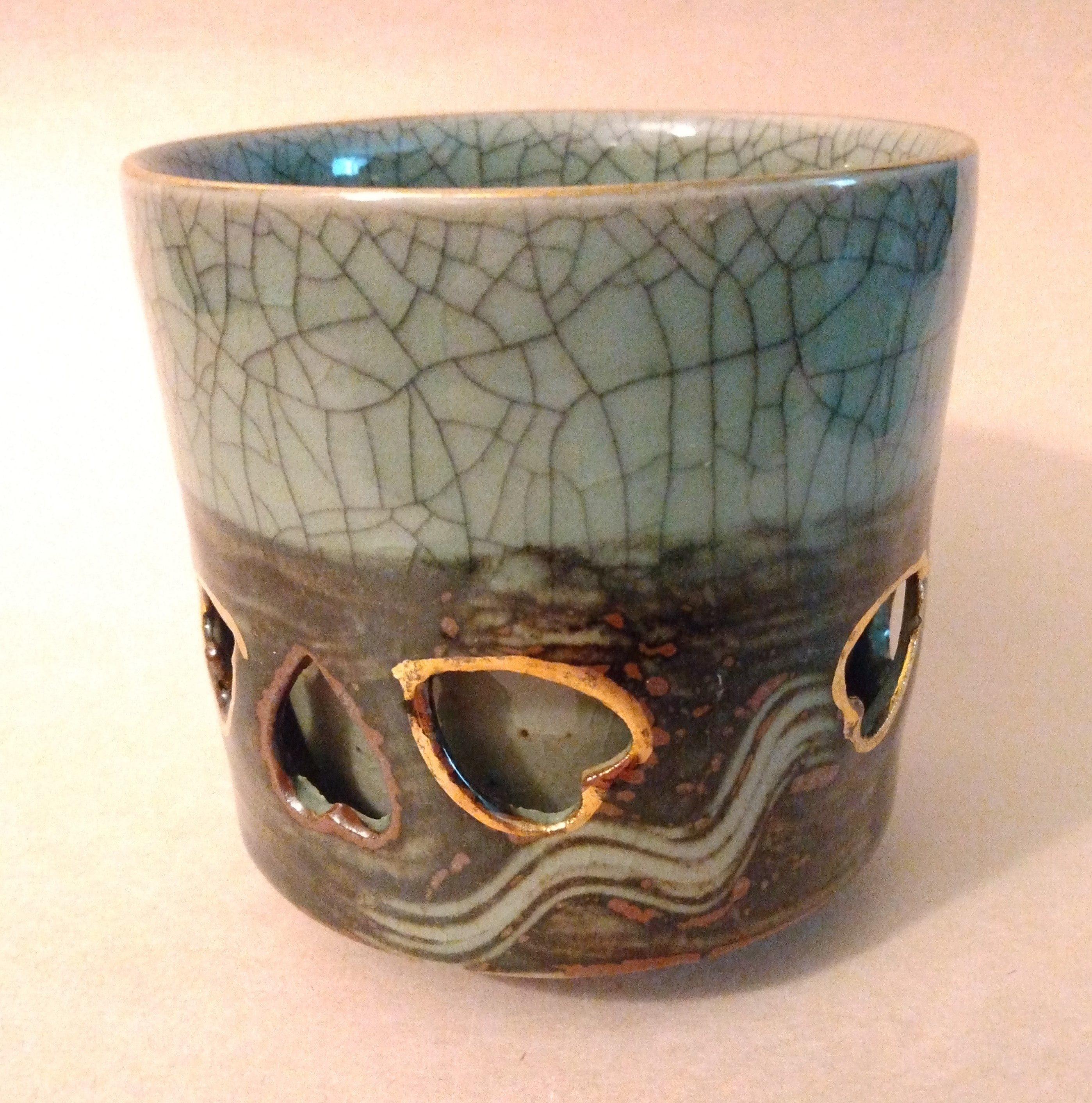 Obori-Soma-yaki Bancha Yunomi (Tea Cup), Vintage