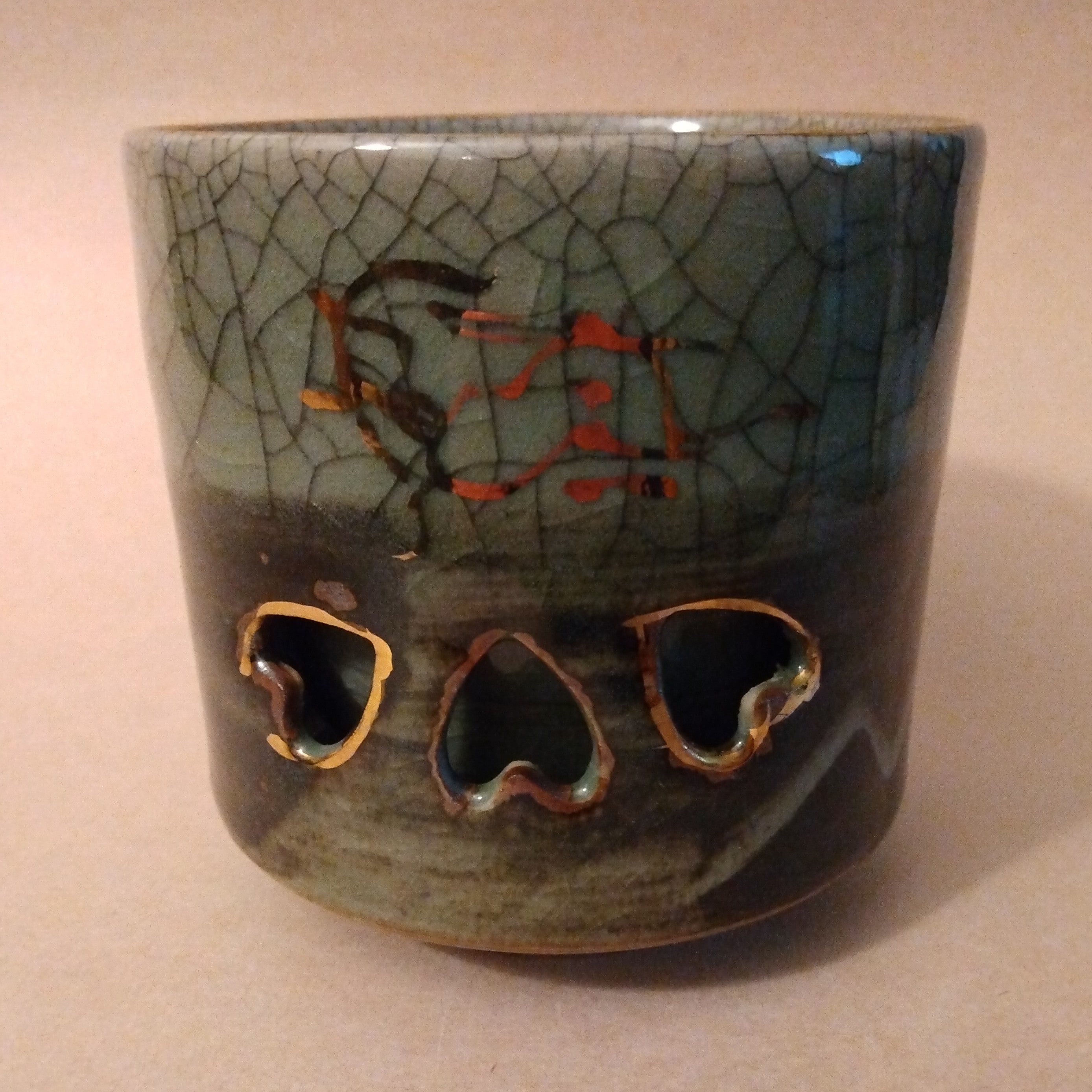 Obori-Soma-yaki Bancha Yunomi (Tea Cup), Vintage