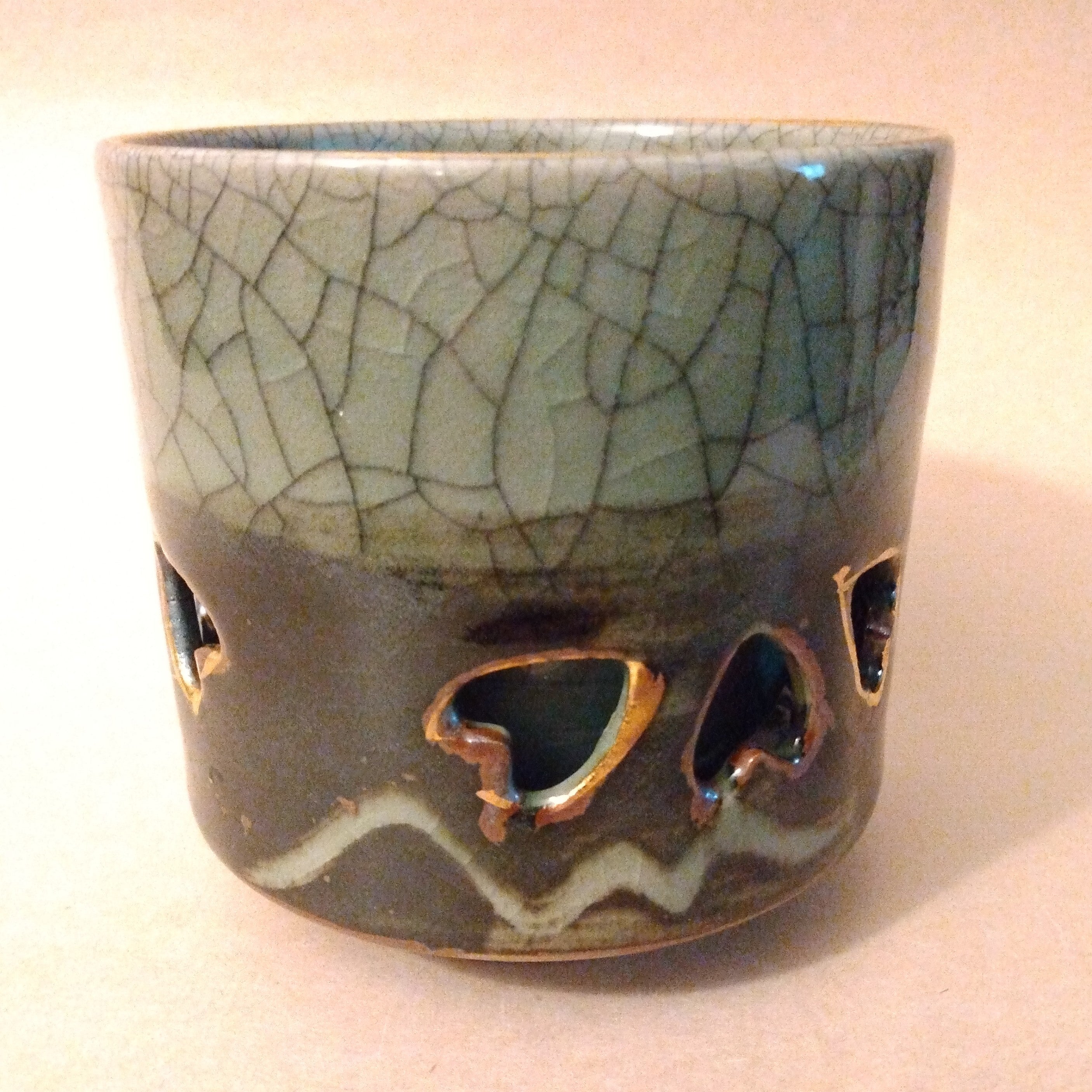 Obori-Soma-yaki Bancha Yunomi (Tea Cup), Vintage