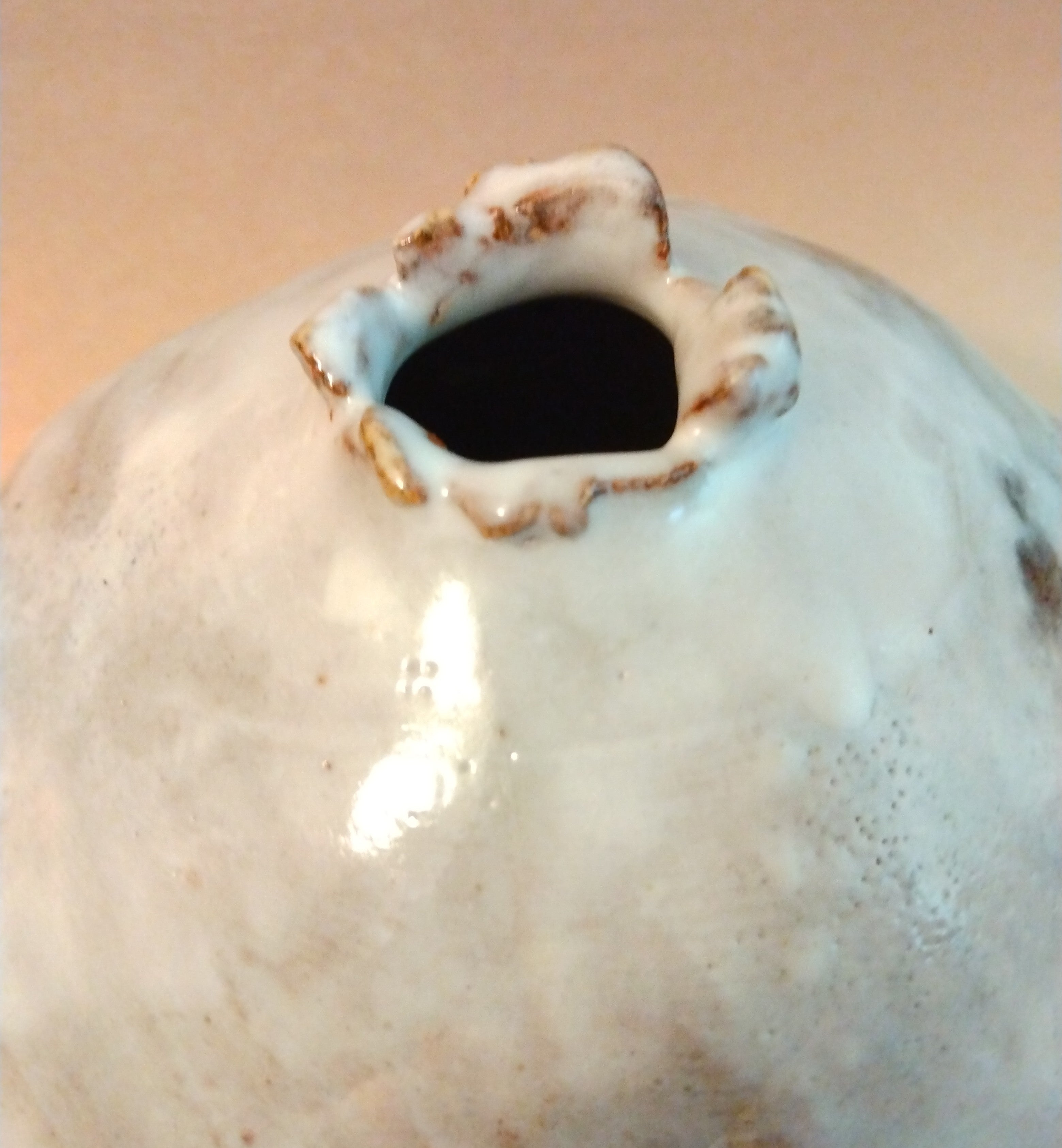 Vase with Torn Opening by Sachiko Furuya