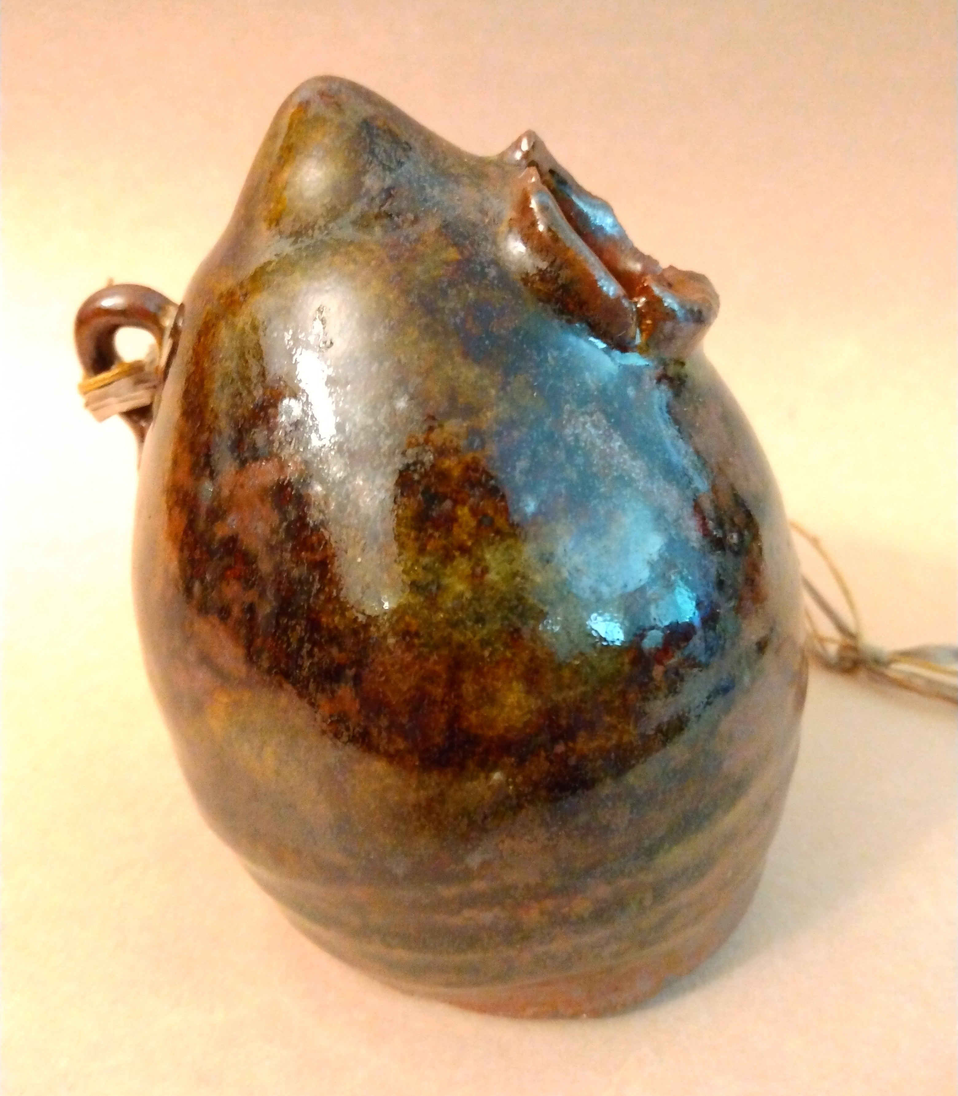 Hanging Vase (kakehanaire) by Sachiko Furuya